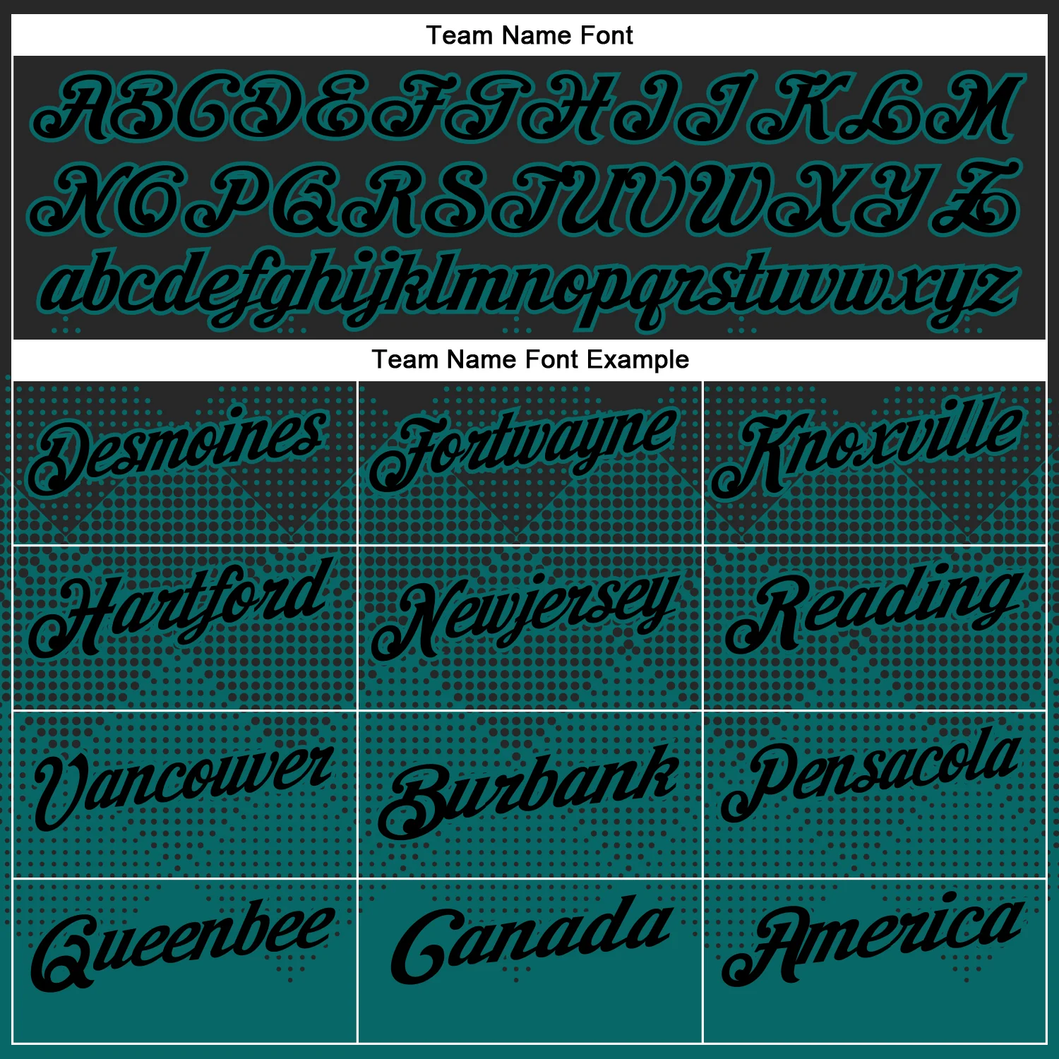 Custom Black Teal 3D Pattern Design Gradient Square Shape Performance Polo Shirt