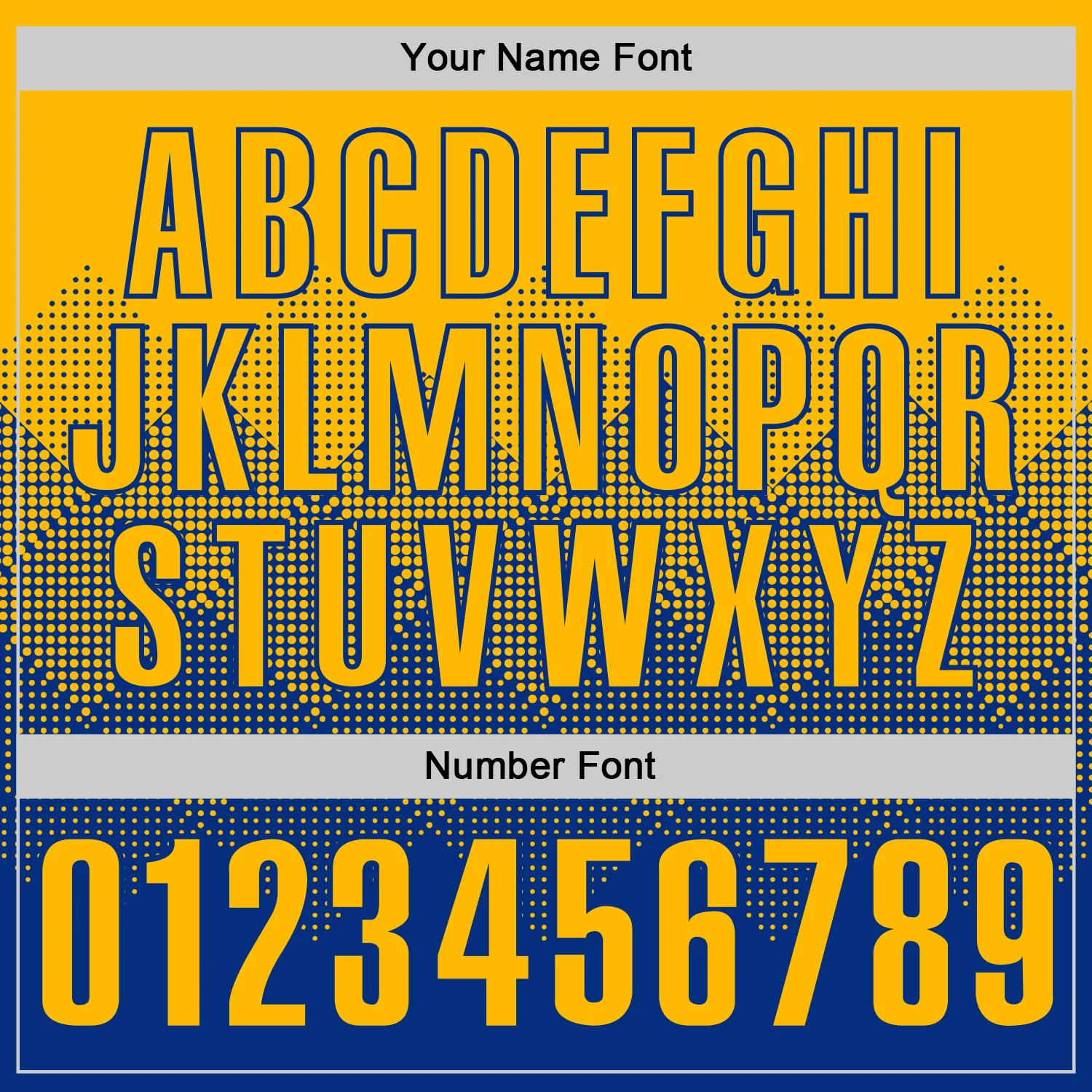 Custom Gold Royal 3D Gradient Square Shape Performance Polo Shirt