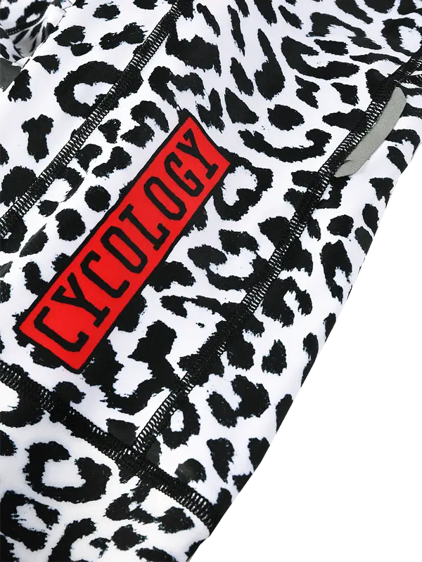 Kitty Women's Quick Pee Bib Shorts White