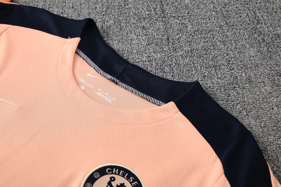 Kit Shirt + Shorts Chelsea Pink/Black Training 25/26