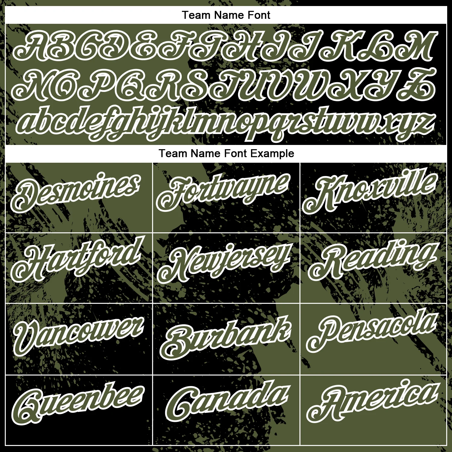 Custom Olive Black-White 3D Pattern Design Abstract Brush Stroke Performance Polo Shirt