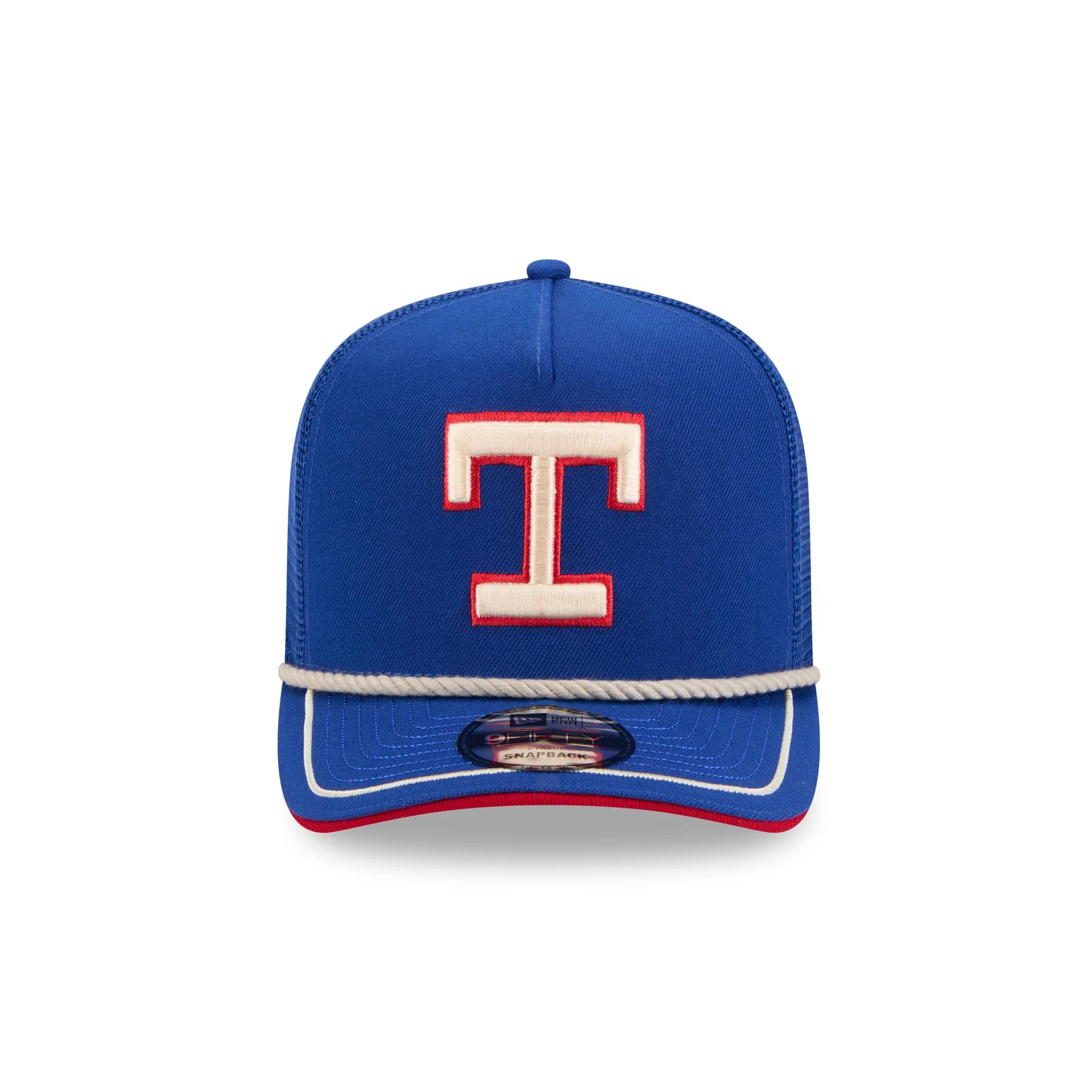 Texas Rangers Vintage Team Rope 9FIFTY A-Frame Trucker