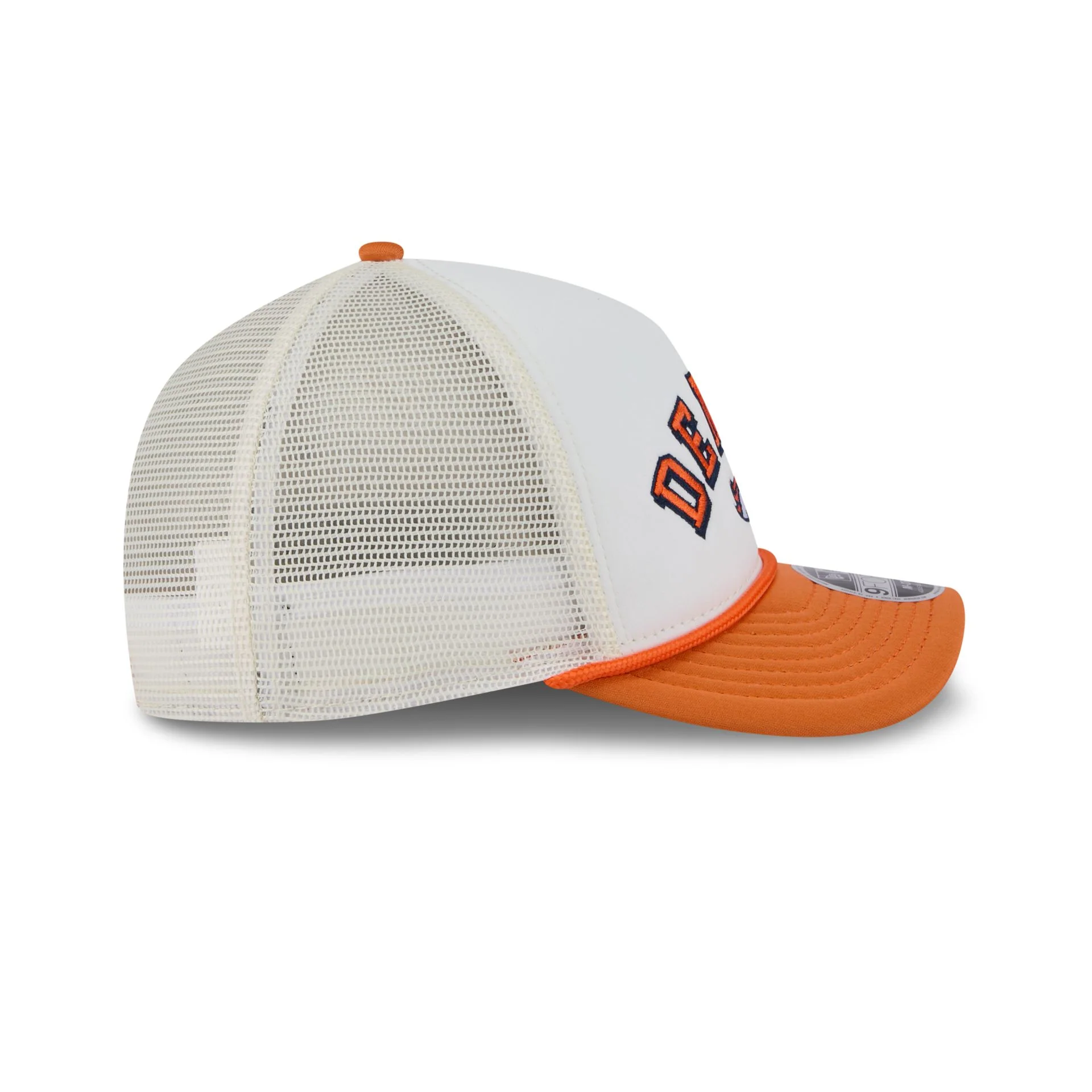 Denver Broncos Chrome Arch 9FORTY M-Crown A-Frame Trucker Hat