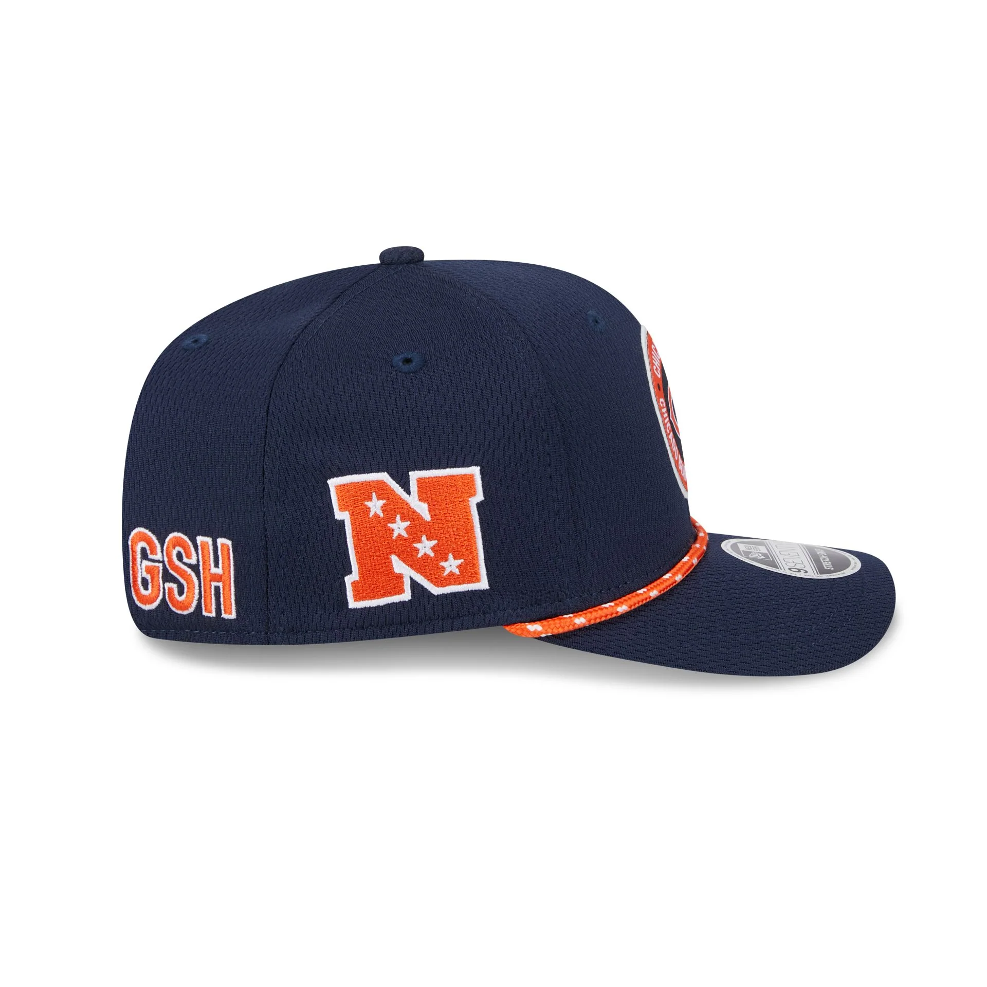 Chicago Bears 2024 Sideline 9SEVENTY Stretch-Snap Hat