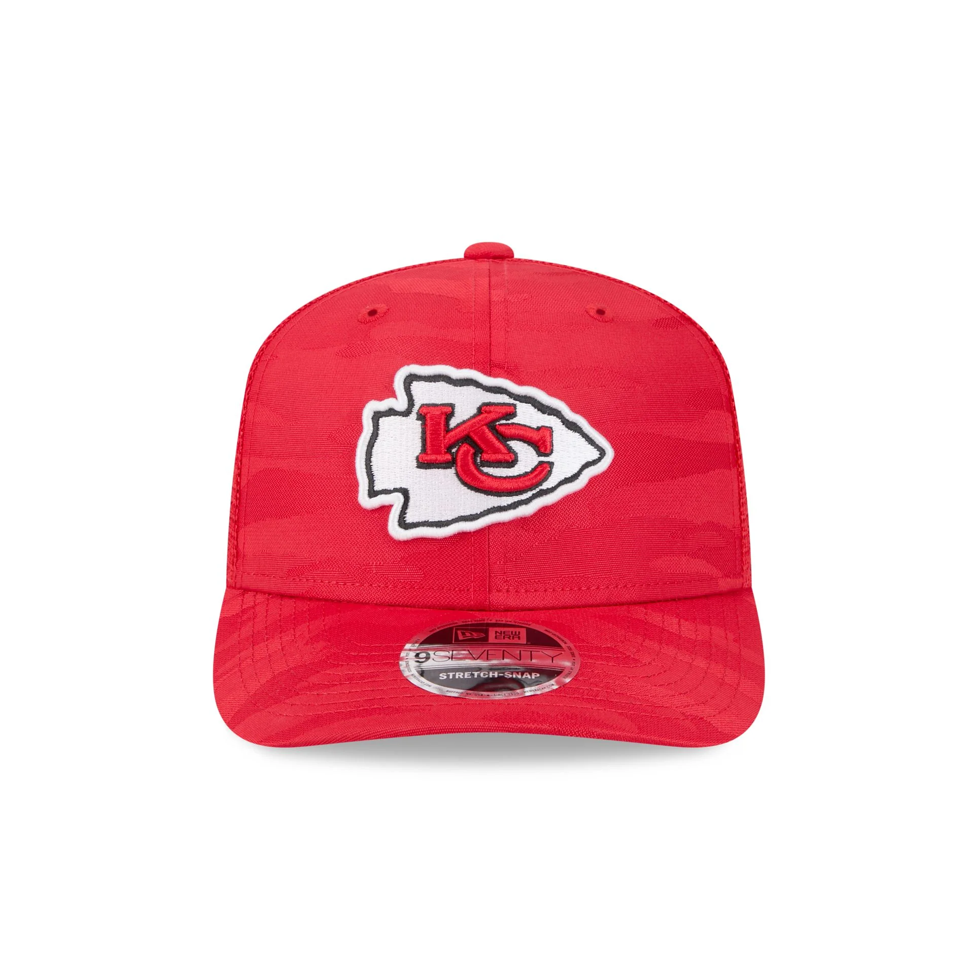 Kansas City Chiefs Camo 9SEVENTY Trucker Stretch-Snap Hat