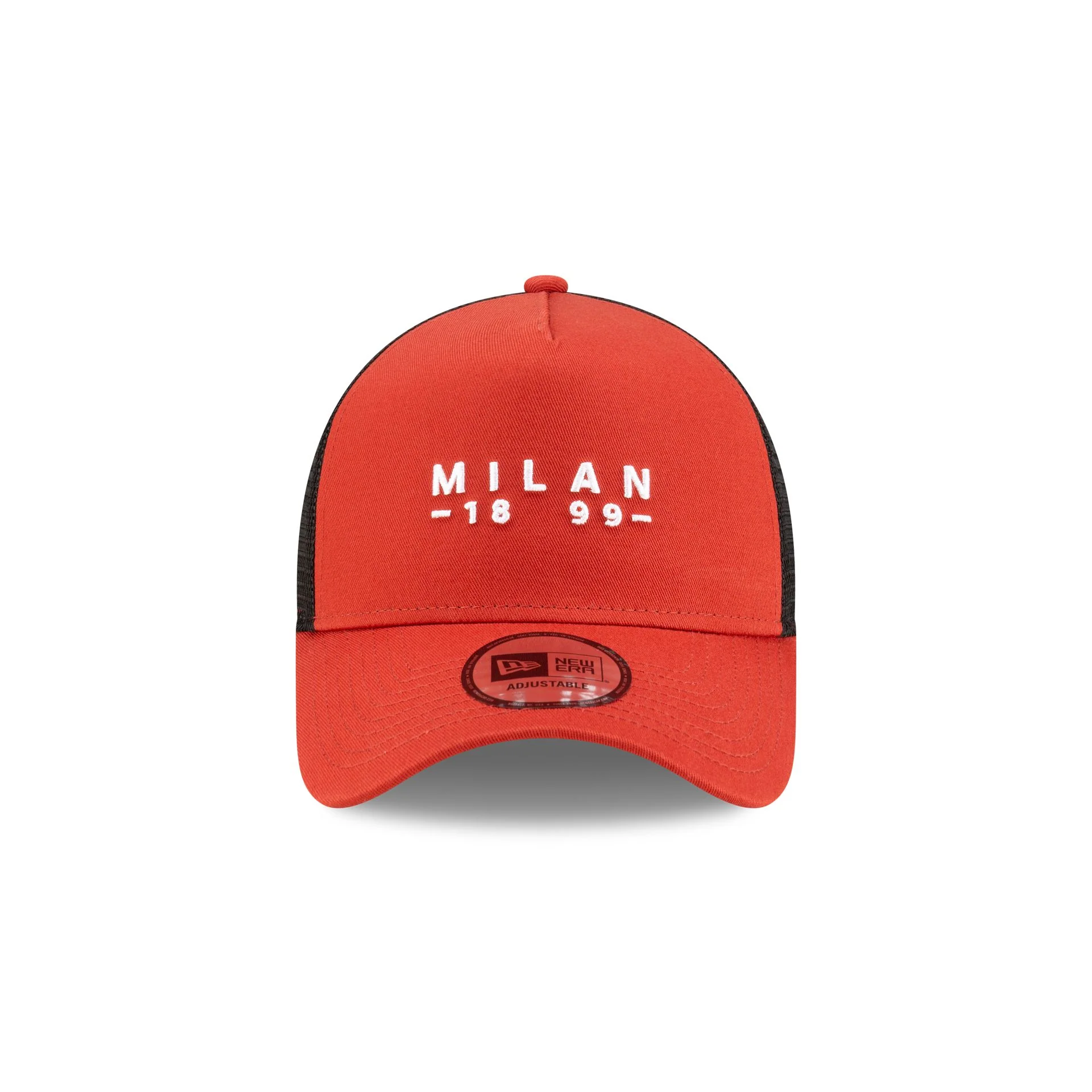 AC Milan Seasonal Wordmark Copper 9FORTY A-Frame Trucker Hat