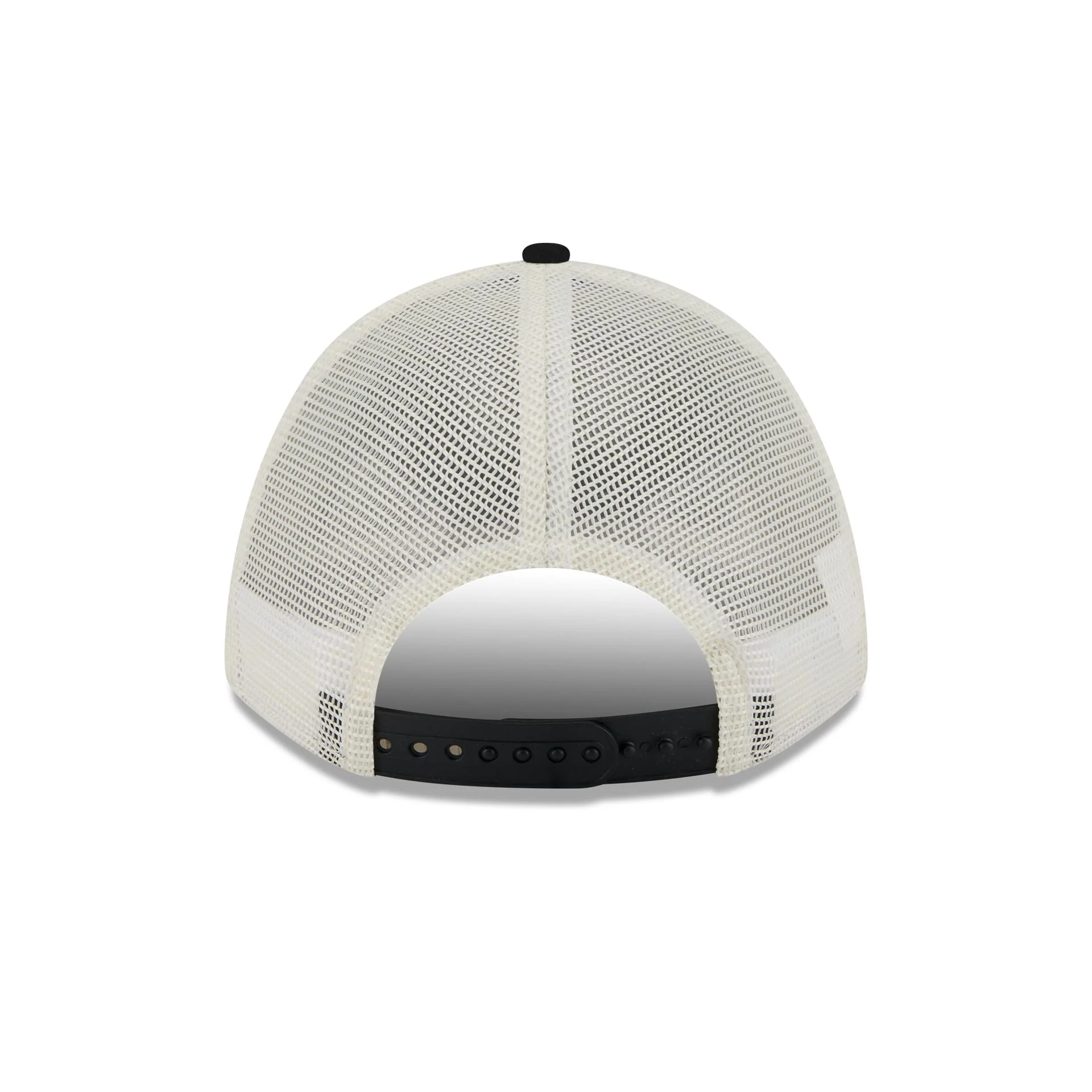 Miami Heat Chrome Arch 9FORTY M-Crown A-Frame Trucker Hat