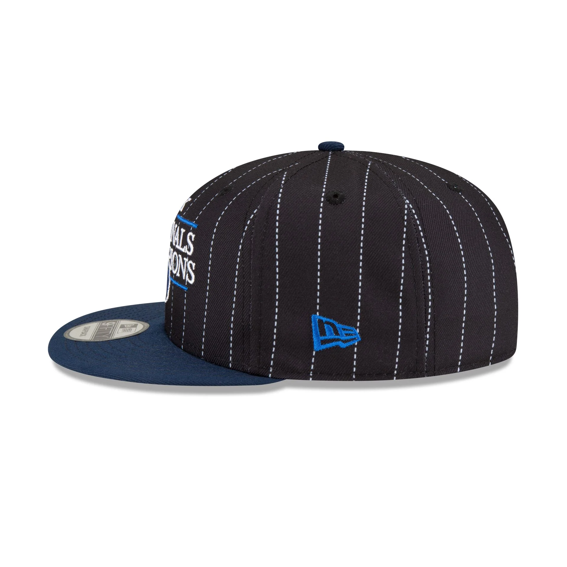 Just Caps NBA Champion Pinstripe Dallas Mavericks 9FIFTY Snapback Hat