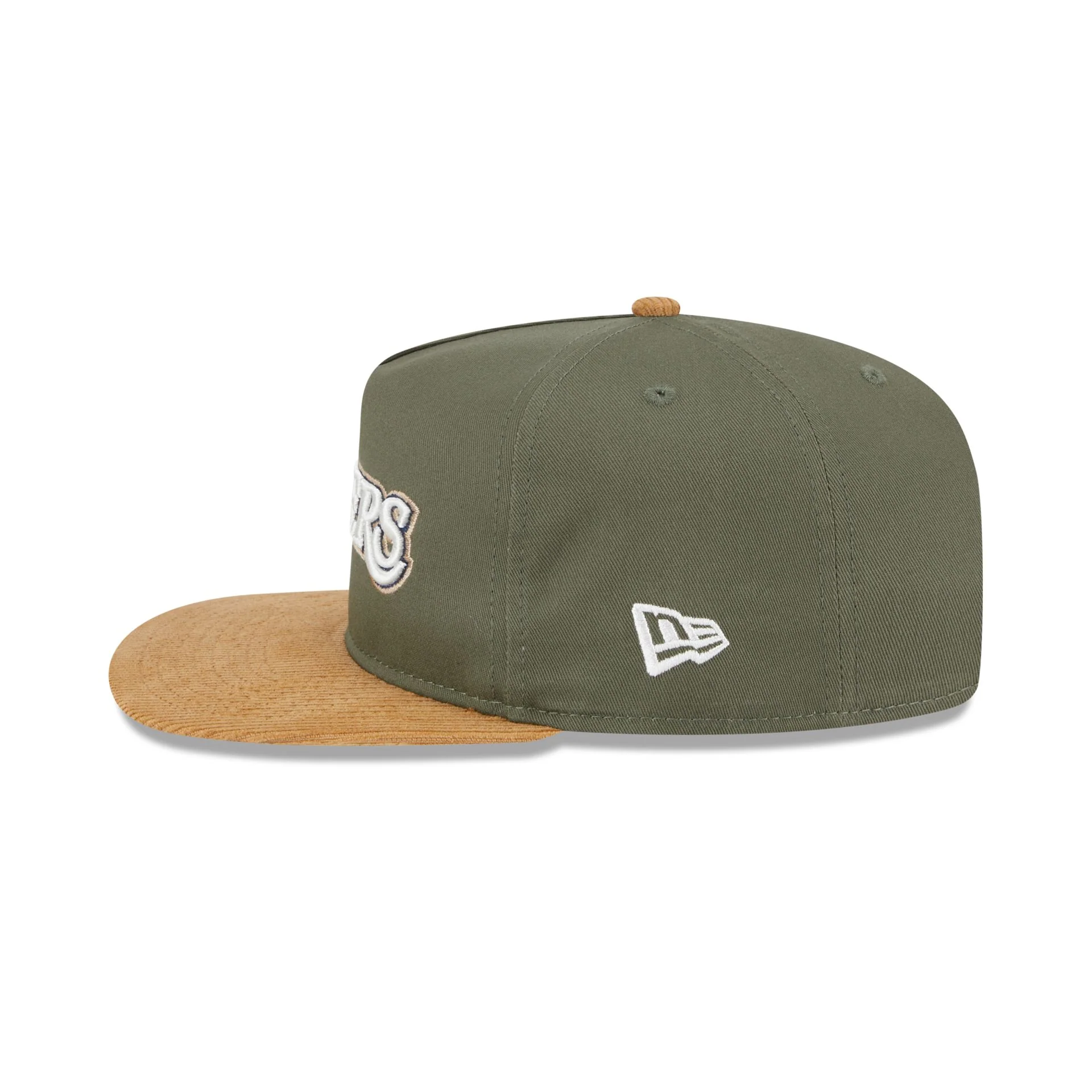 Los Angeles Lakers Olive Green Golfer Hat