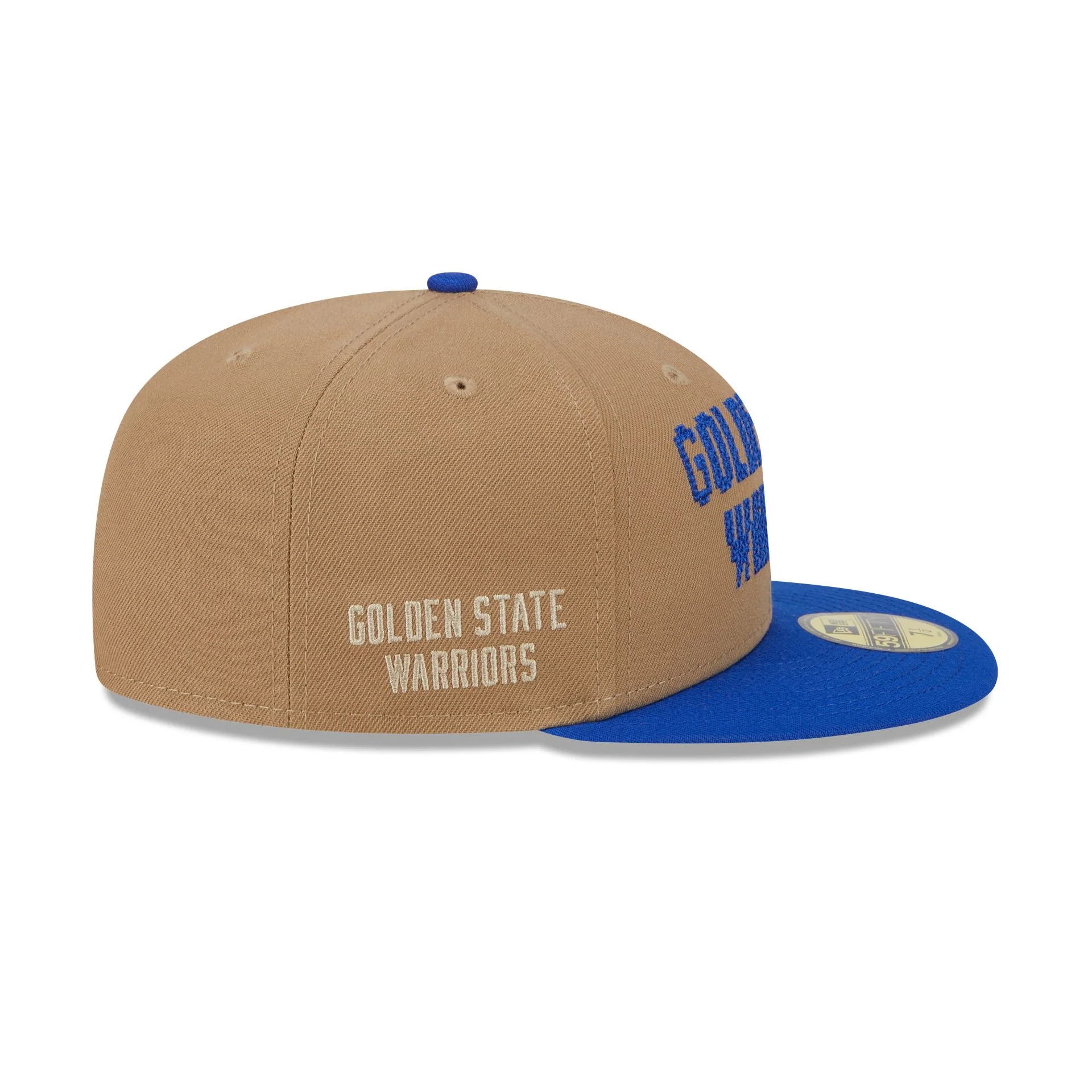 Golden State Warriors Classic 8-Bit Wordmark 59FIFTY Fitted Hat