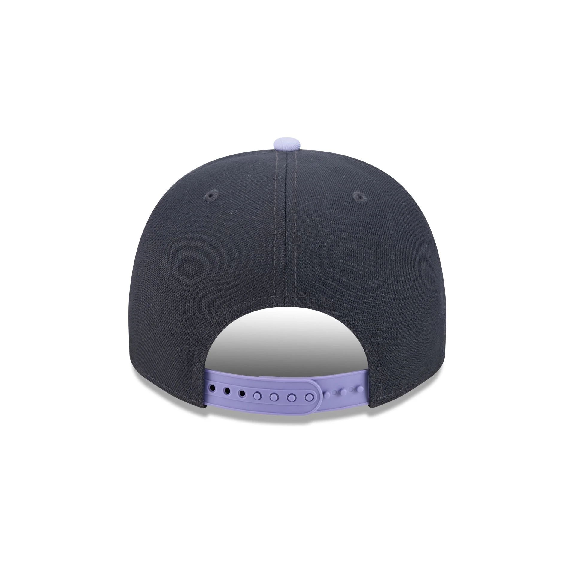 Milwaukee Bucks Navy Lavender 9FIFTY A-Frame Snapback Hat