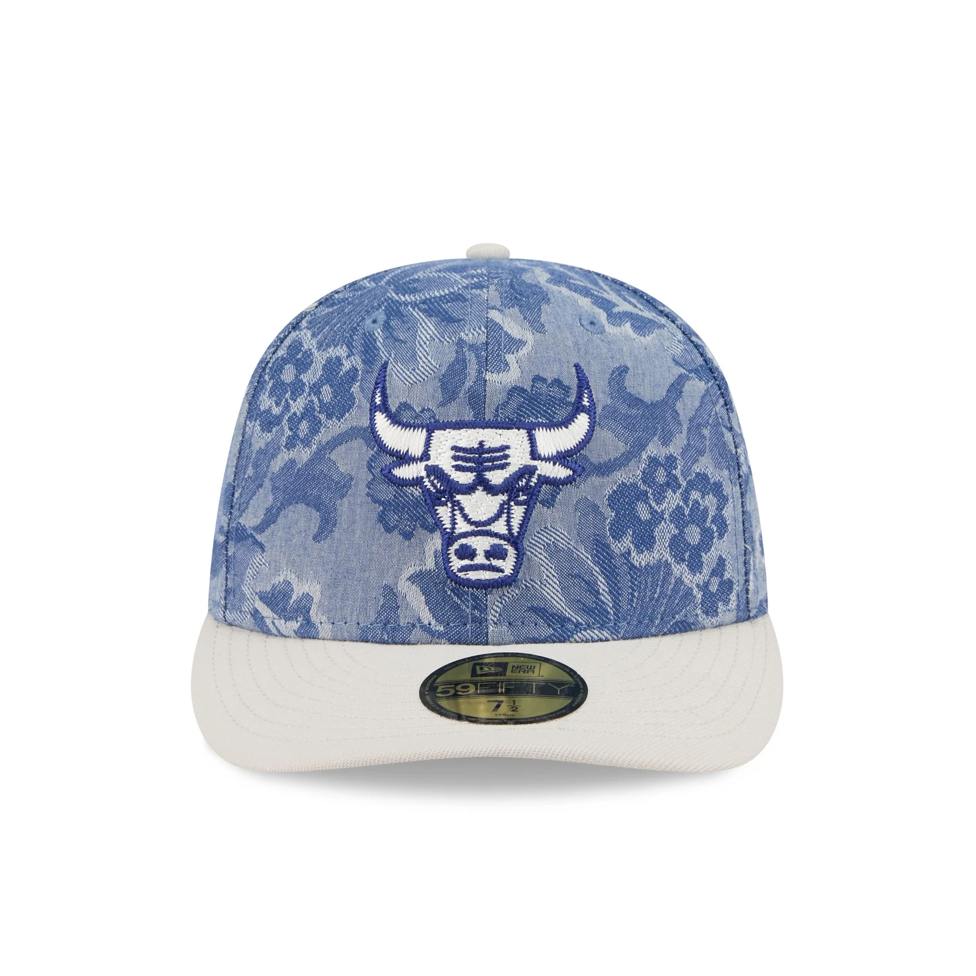 Chicago Bulls Two-Tone Denim 59FIFTY Fitted Hat
