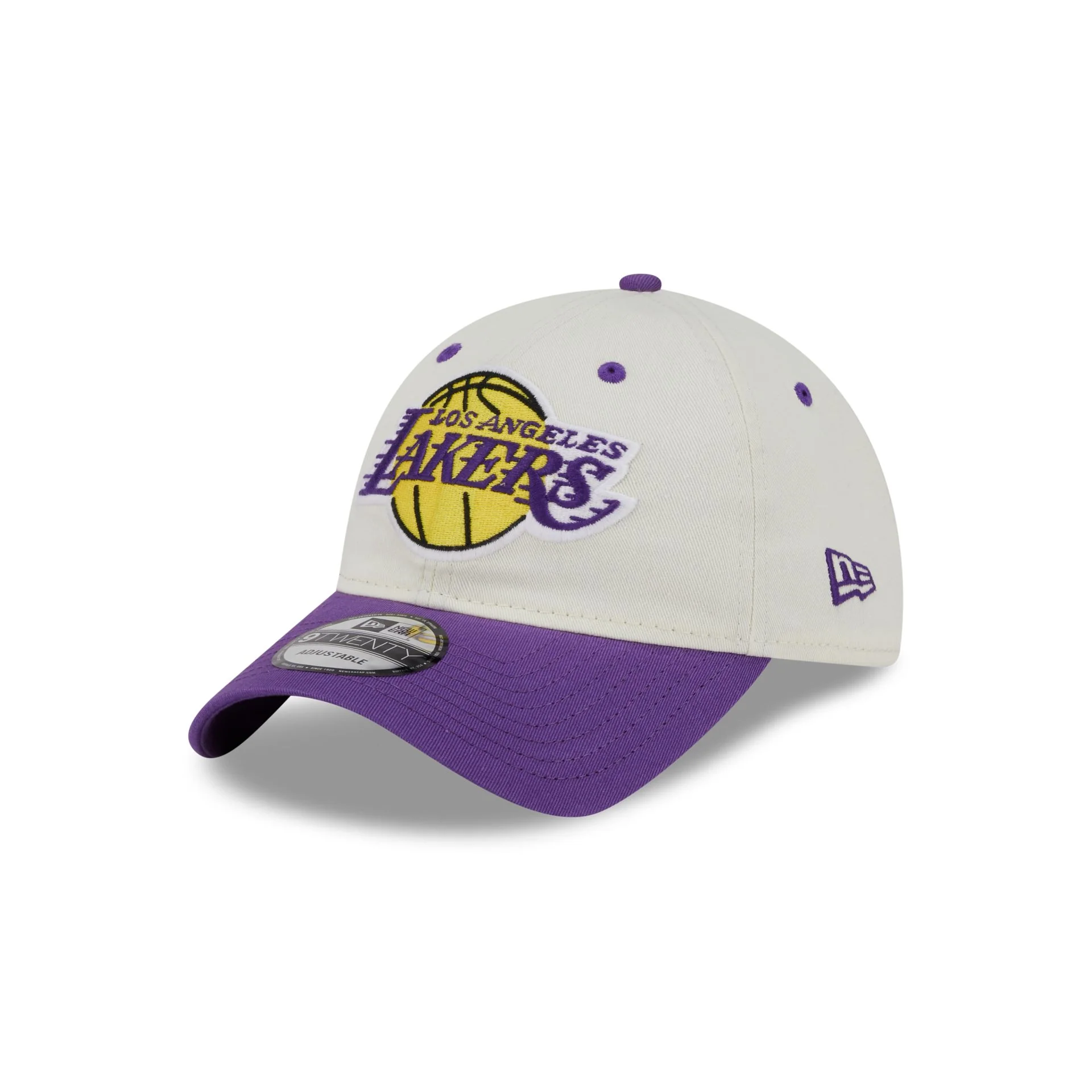 Los Angeles Lakers Classic Sidescript 9TWENTY Adjustable Hat