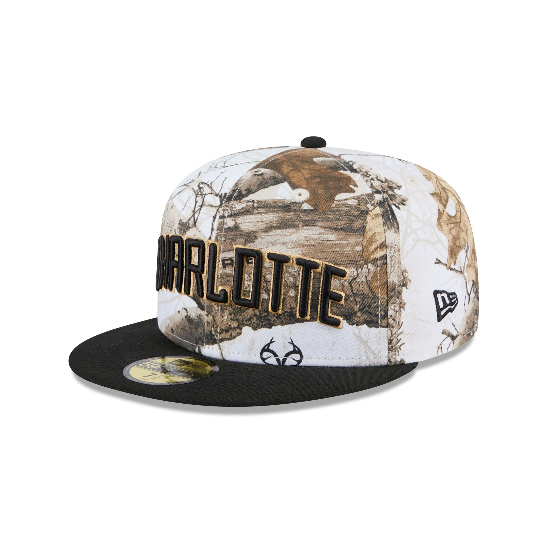 Charlotte Hornets 2024 Country x City Realtree 59FIFTY Fitted Hat