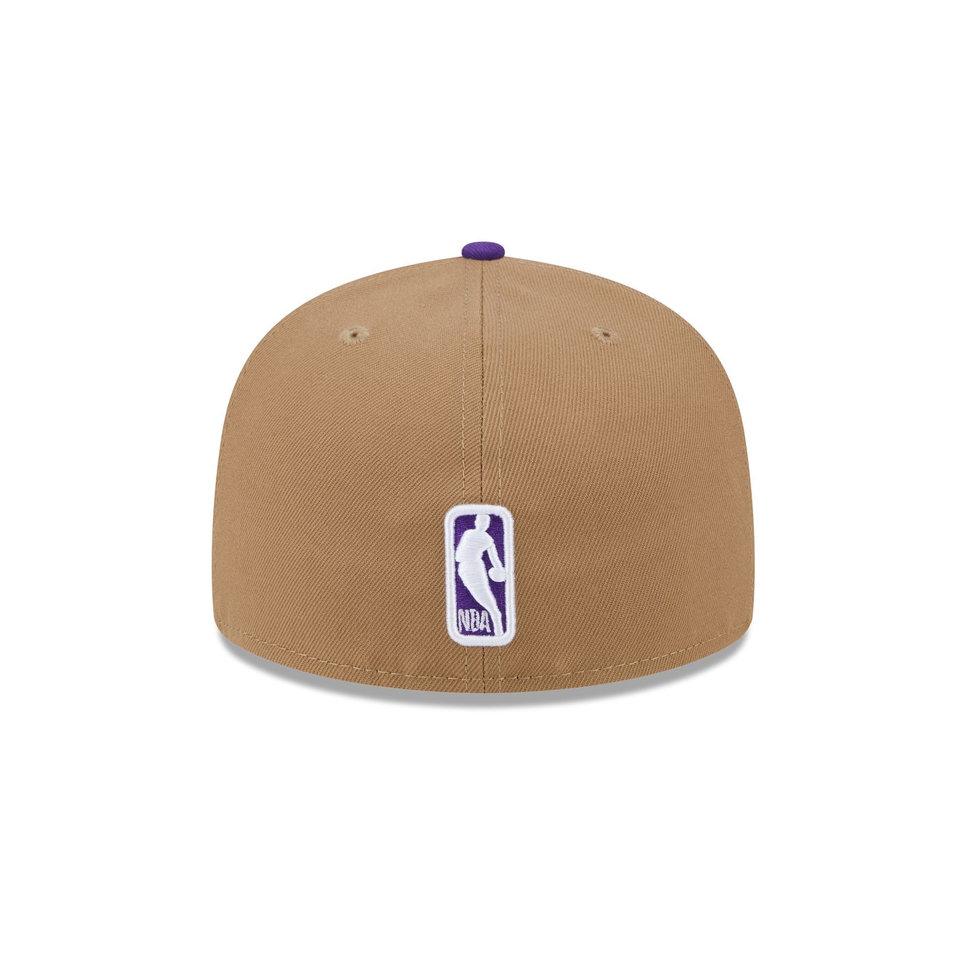 Los Angeles Lakers Classic 8-Bit Wordmark 59FIFTY Fitted Hat