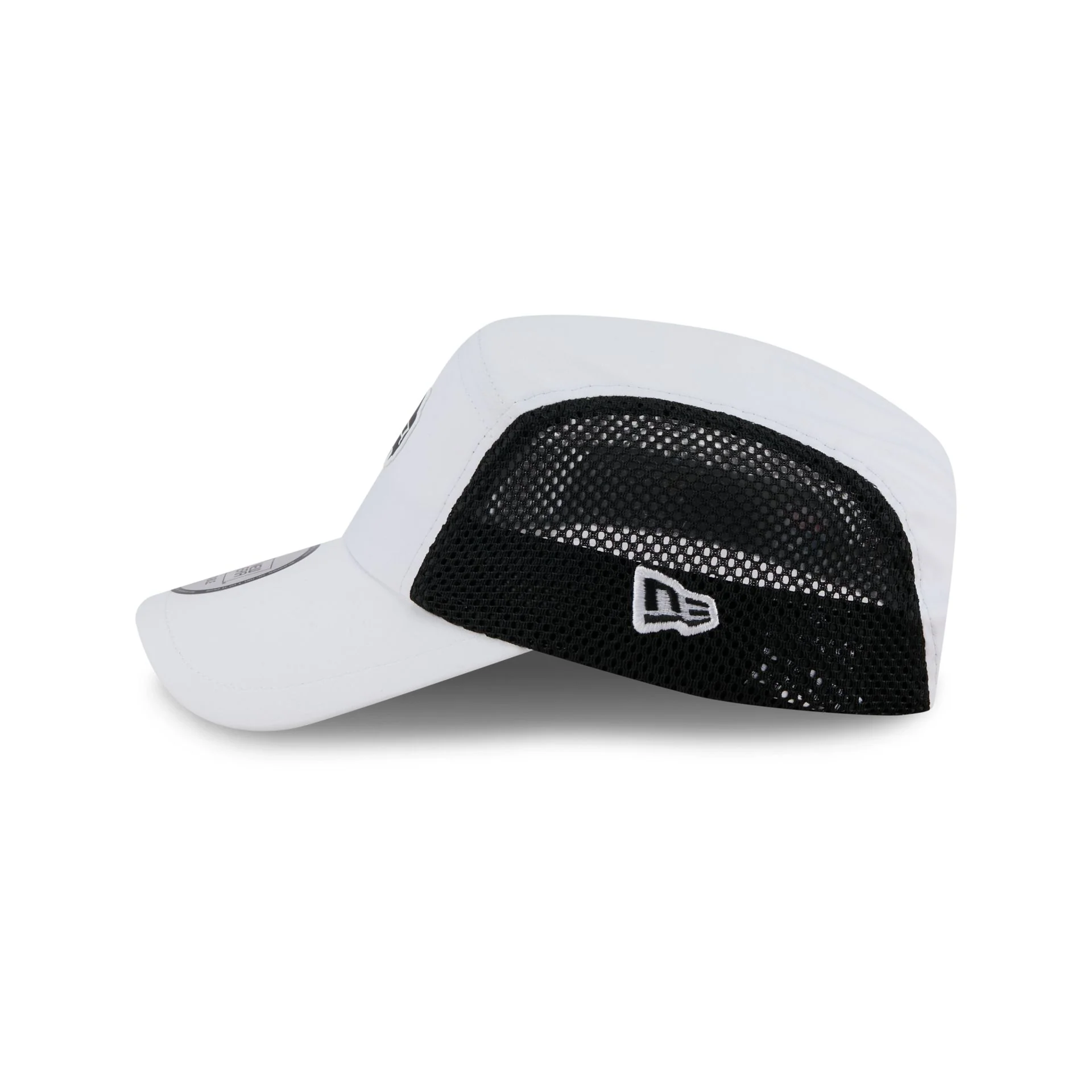 Buffalo Bills White Poly Runner Adjustable Hat