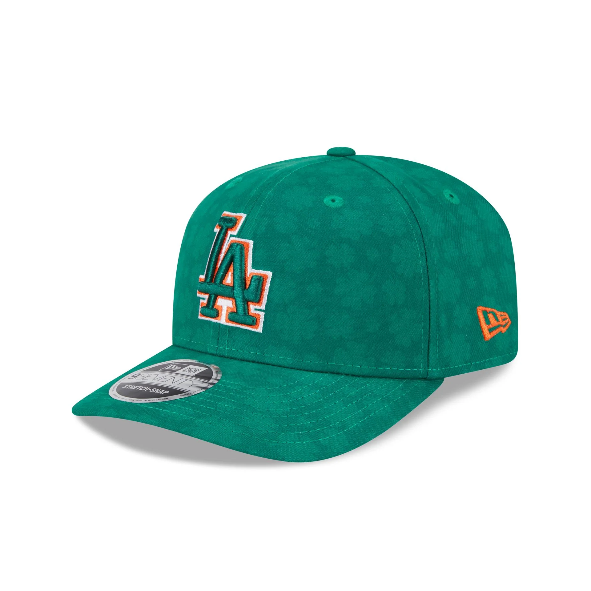 Los Angeles Dodgers St. Patrick's Day 2025 9SEVENTY Stretch-Snap Hat