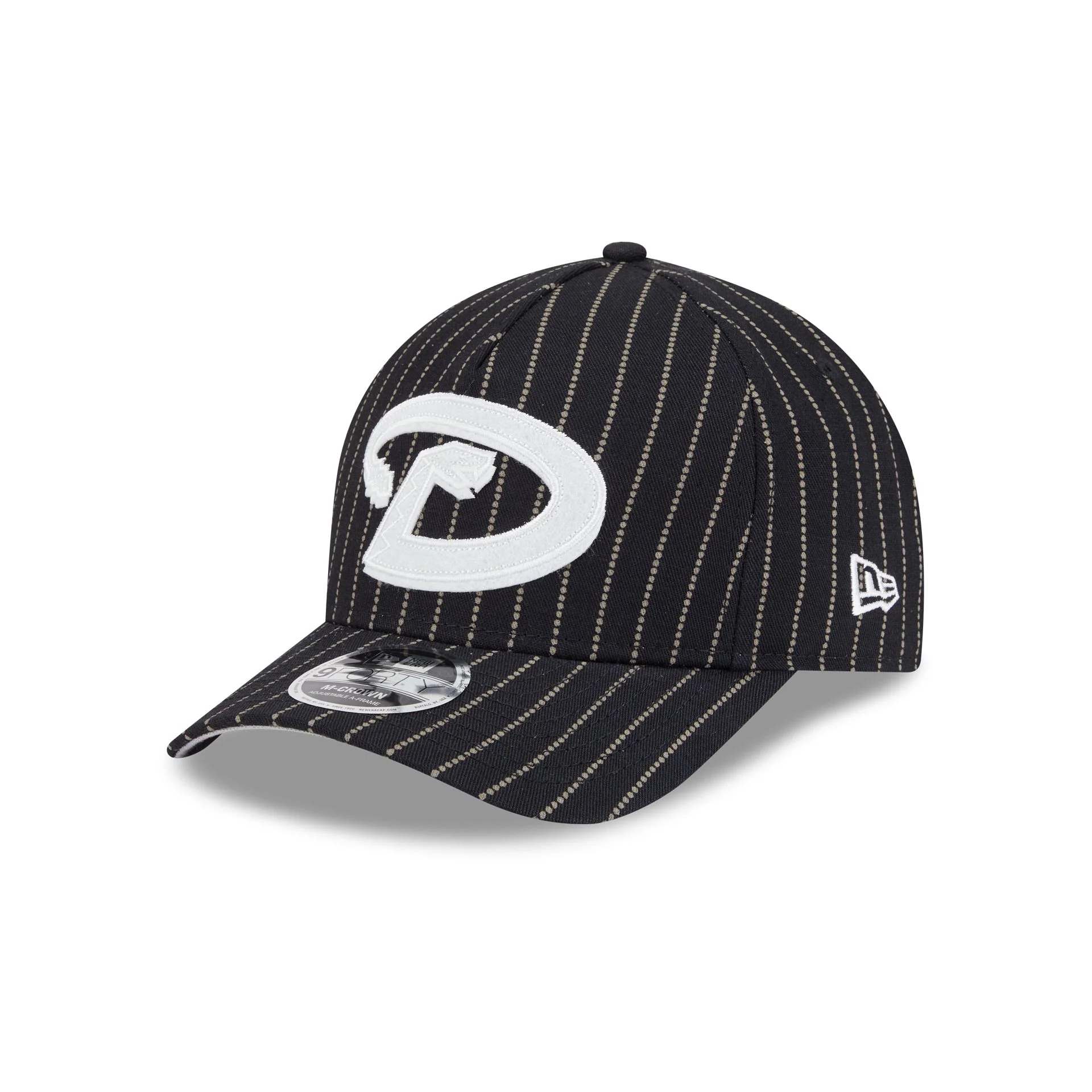 Arizona Diamondbacks Dotted Pinstripe 9FORTY M-Crown A-Frame Adjustable Hat
