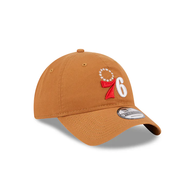 Philadelphia 76ers Light Bronze 9TWENTY Adjustable Hat
