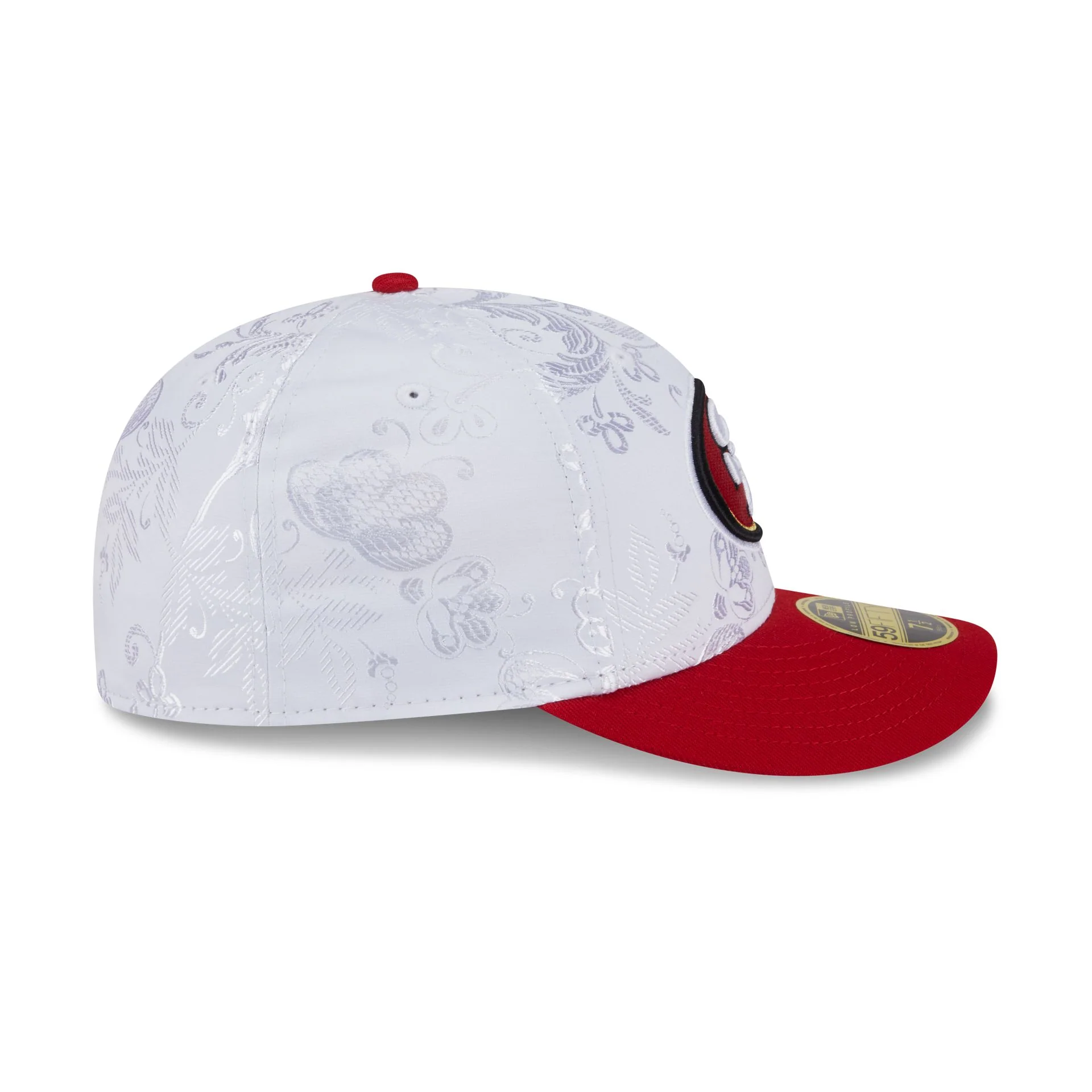 San Francisco 49ers Floral Shine Low Profile 59FIFTY Fitted Hat