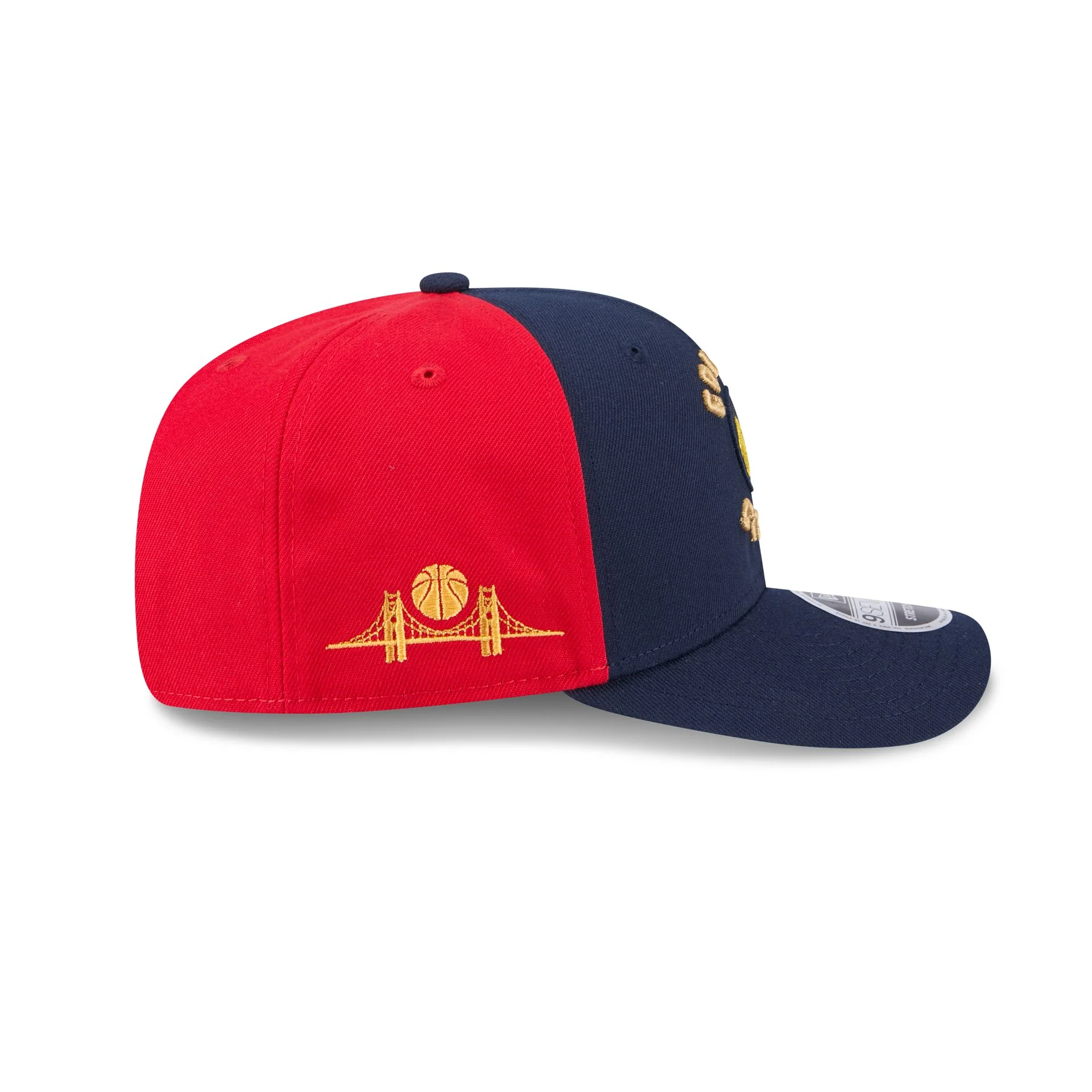 Golden State Warriors 2024 City Edition 9SEVENTY Stretch-Snap Hat