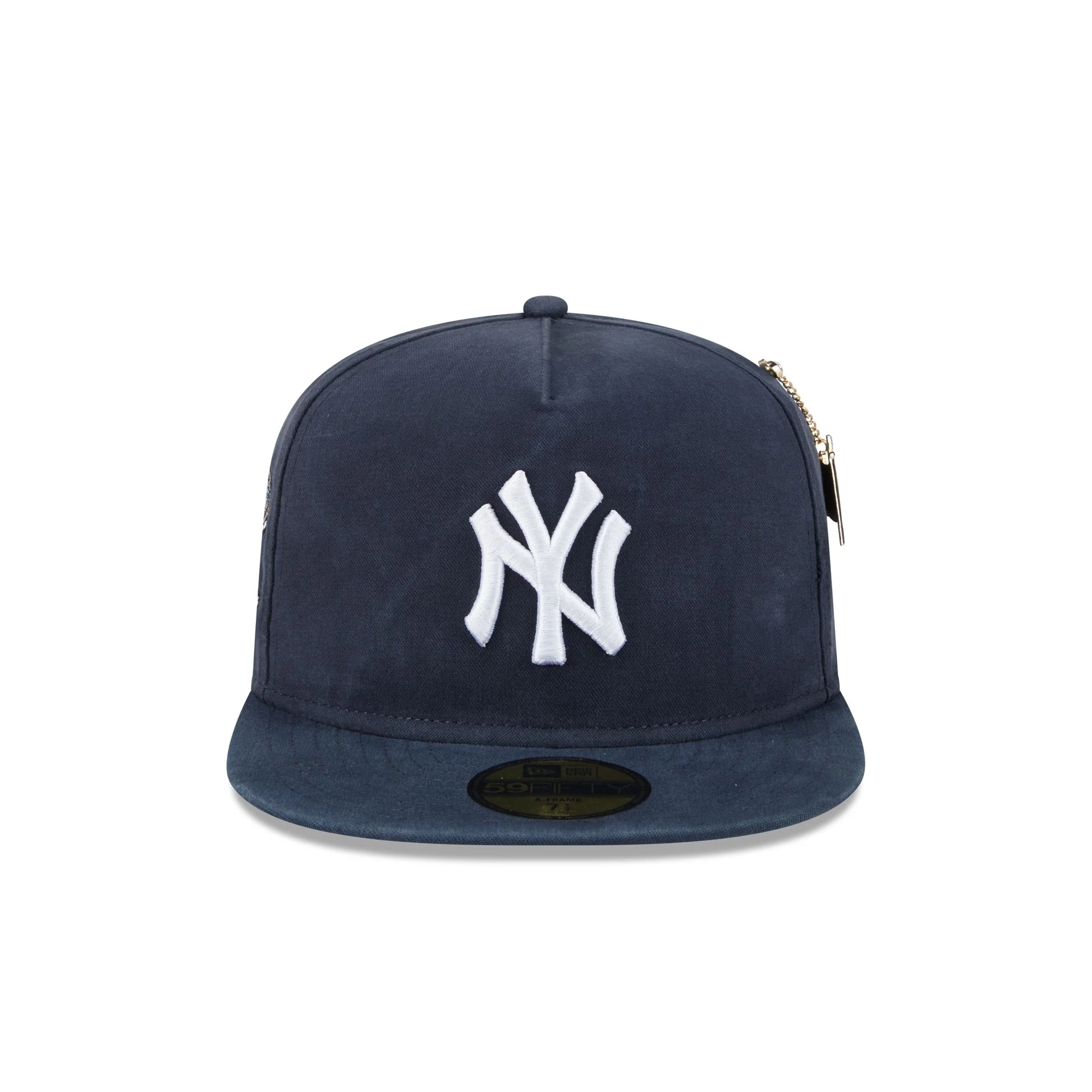 New York Yankees Championship Side Flag 59FIFTY A-Frame Fitted Hat