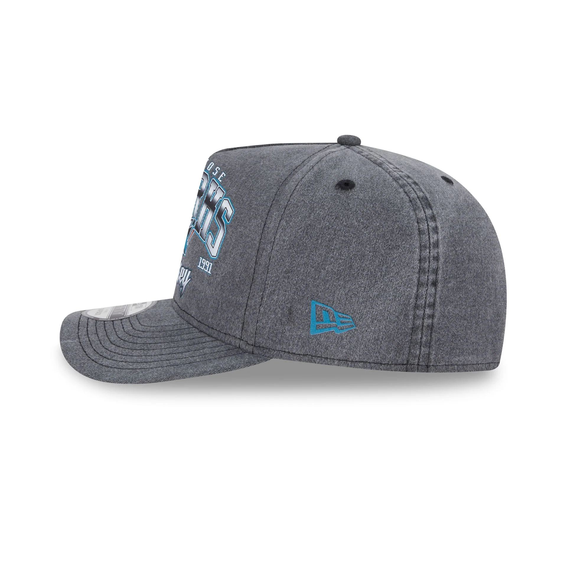 San Jose Sharks Washed 9FIFTY A-Frame Snapback Hat