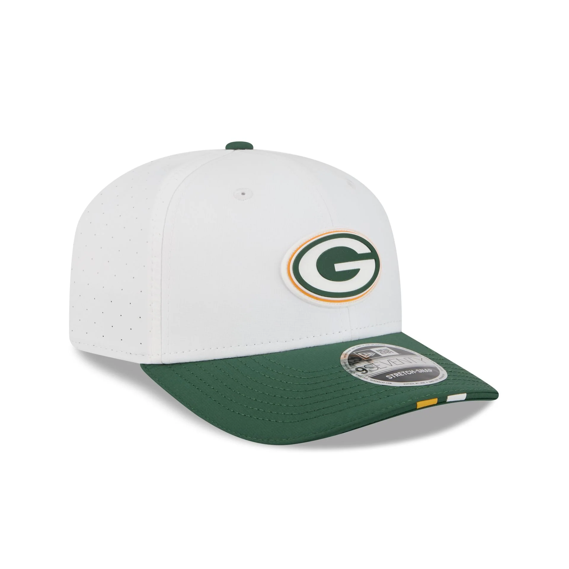 Green Bay Packers 2025 Training 9SEVENTY Stretch-Snap Hat