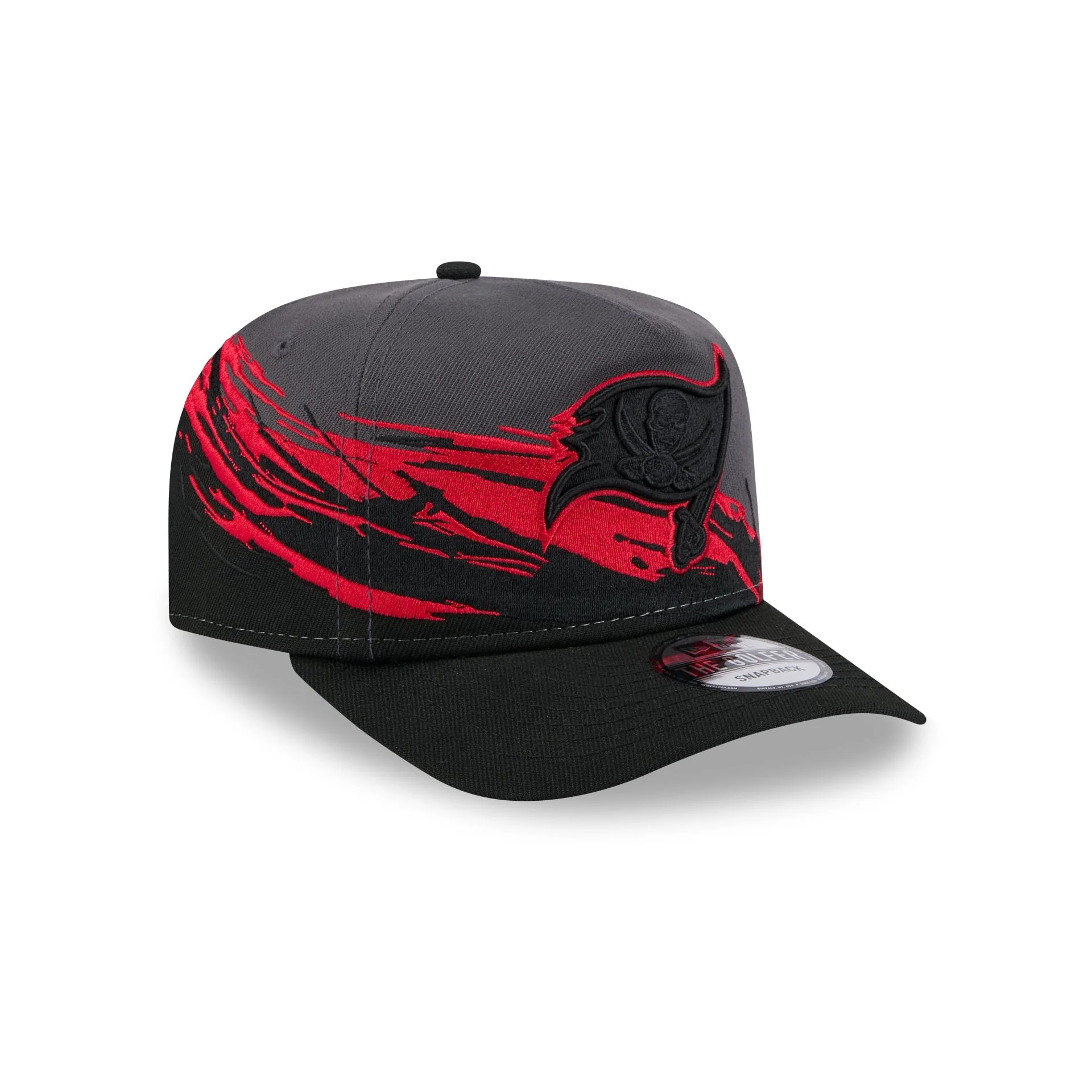 Tampa Bay Buccaneers Graphite Brushstroke Golfer Hat