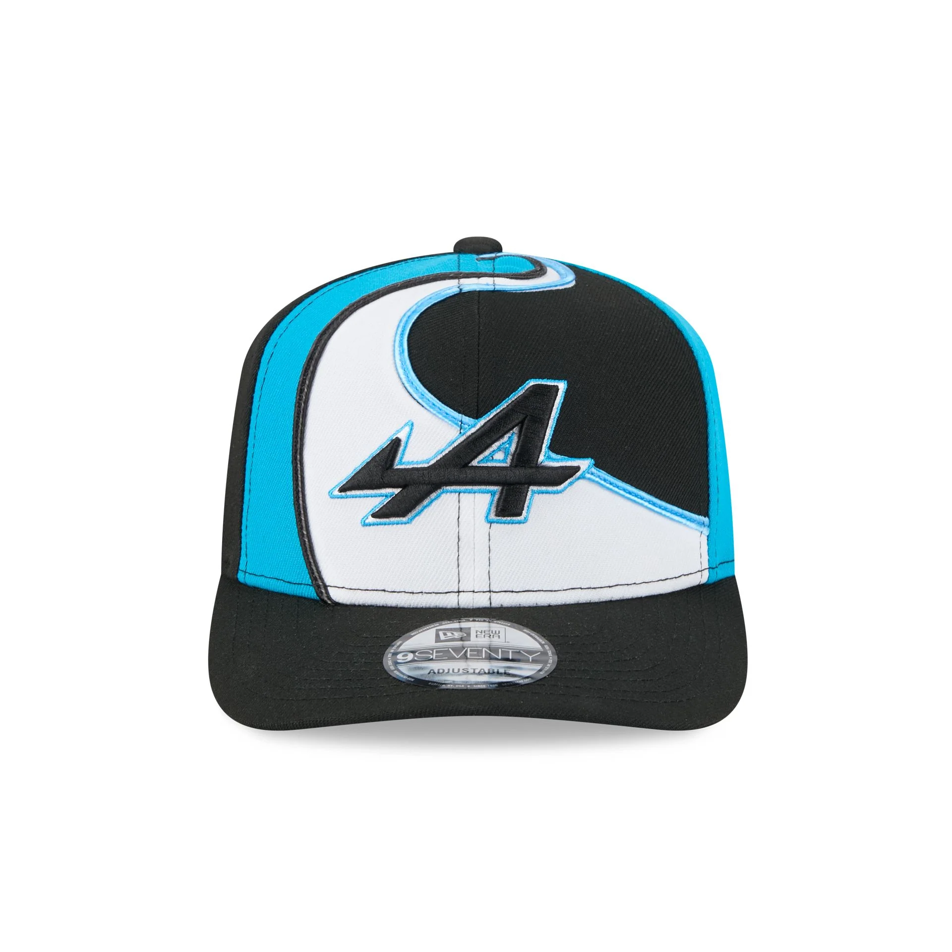 2025 Miami Race BWT Alpine F1 Team Blue Black 9SEVENTY Stretch-Snap Hat