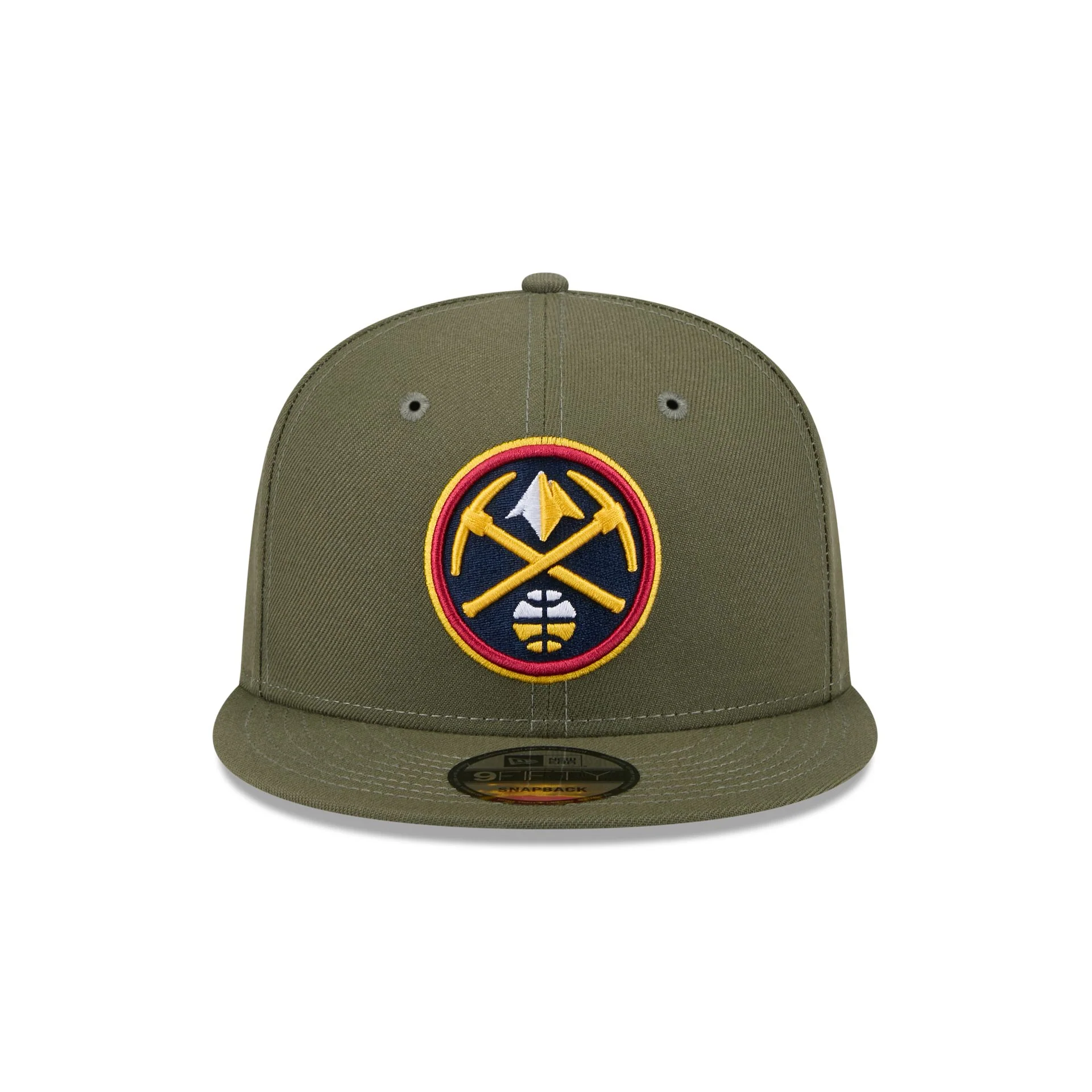 Denver Nuggets Olive 9FIFTY Snapback Hat