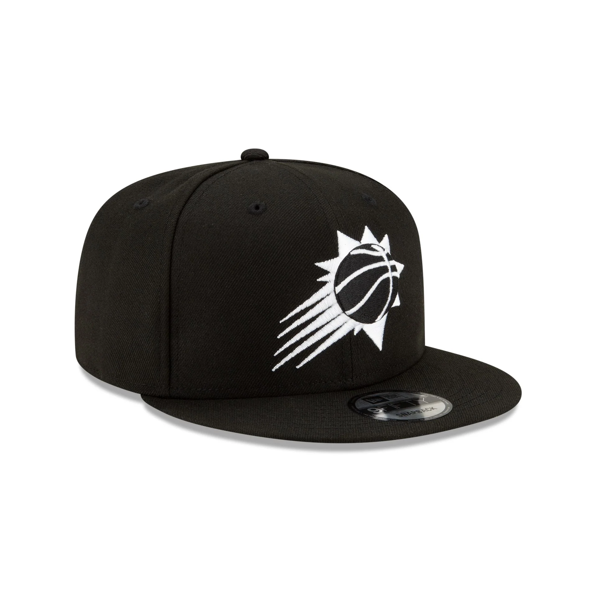 Phoenix Suns Basic Black & White 9FIFTY Snapback Hat
