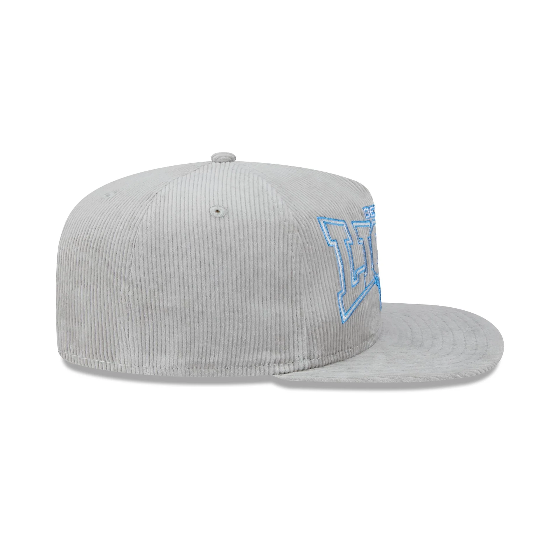 Detroit Lions Gray Cord Golfer Hat