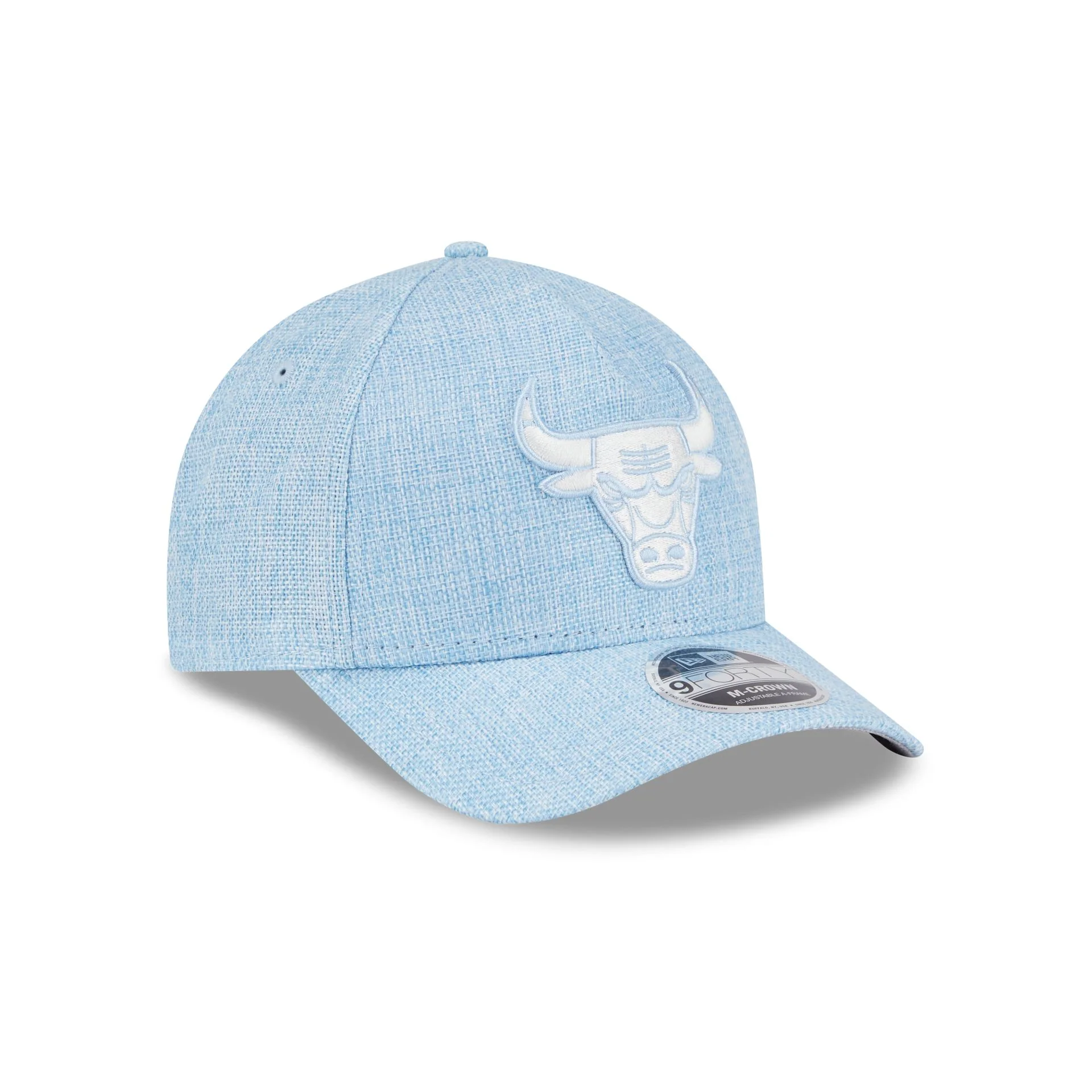 Chicago Bulls Cotton Weaver Blue 9FORTY M-Crown A-Frame Snapback Hat