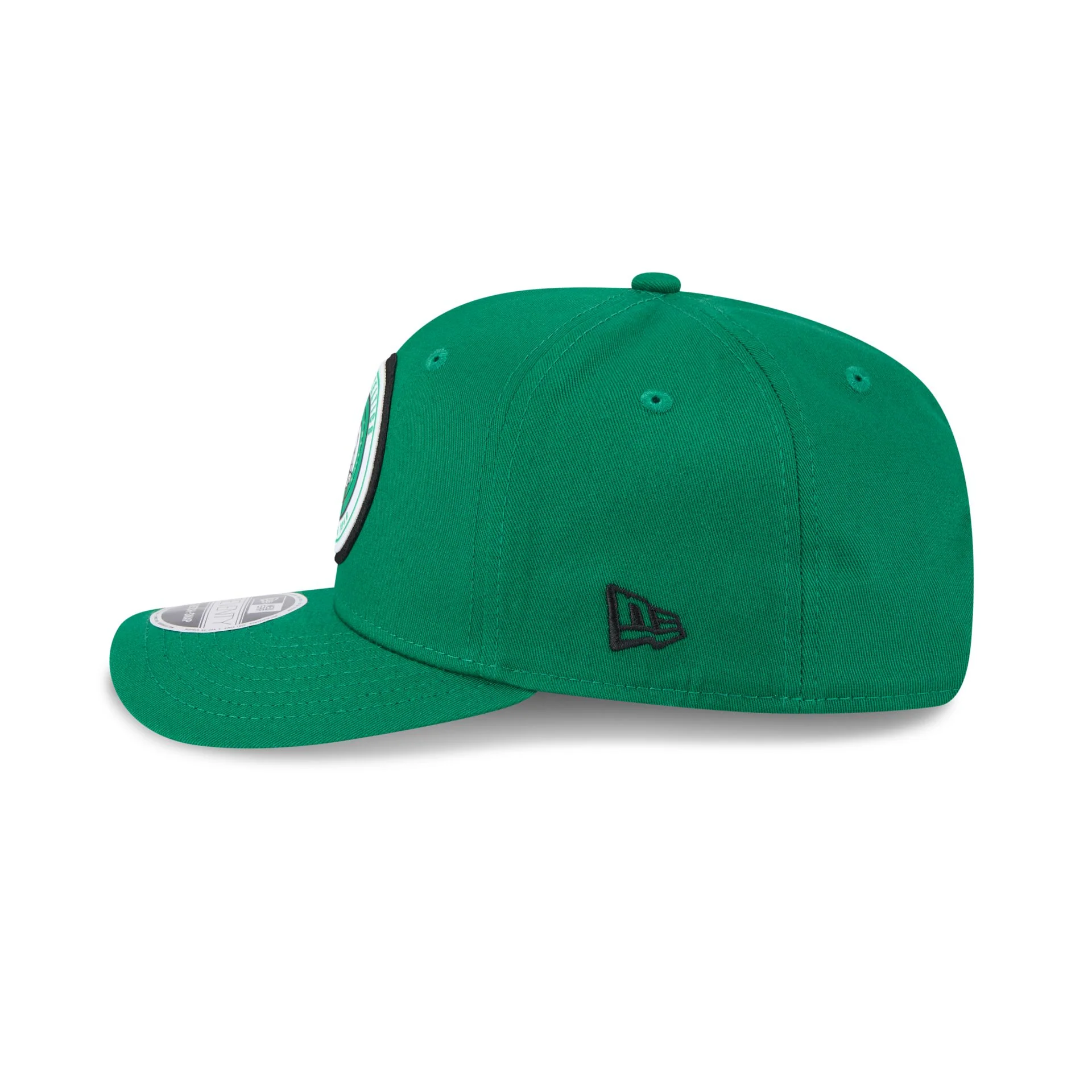 Boston Celtics Circle Patch 9SEVENTY Stretch-Snap Hat