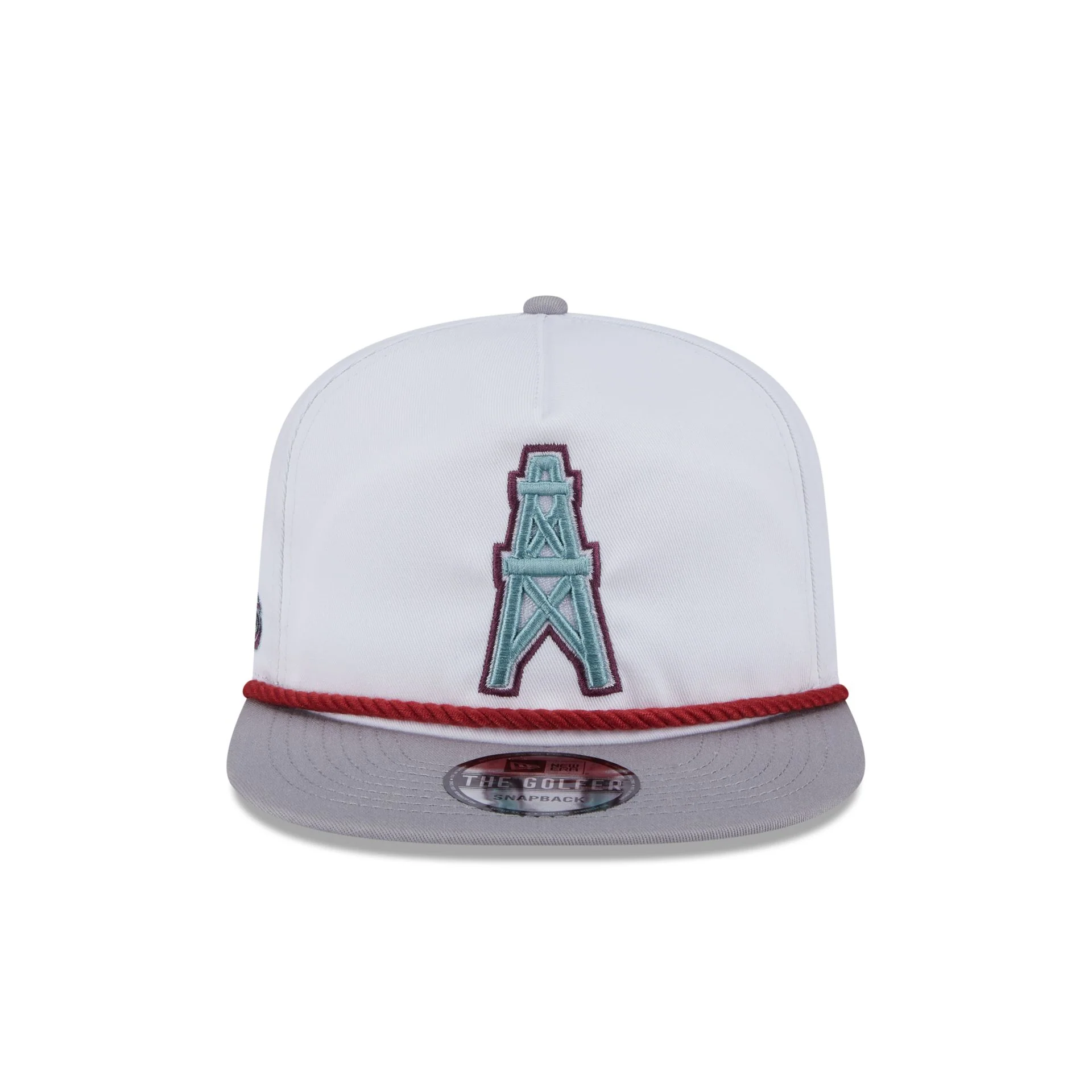 Oilers Optic White Golfer Hat