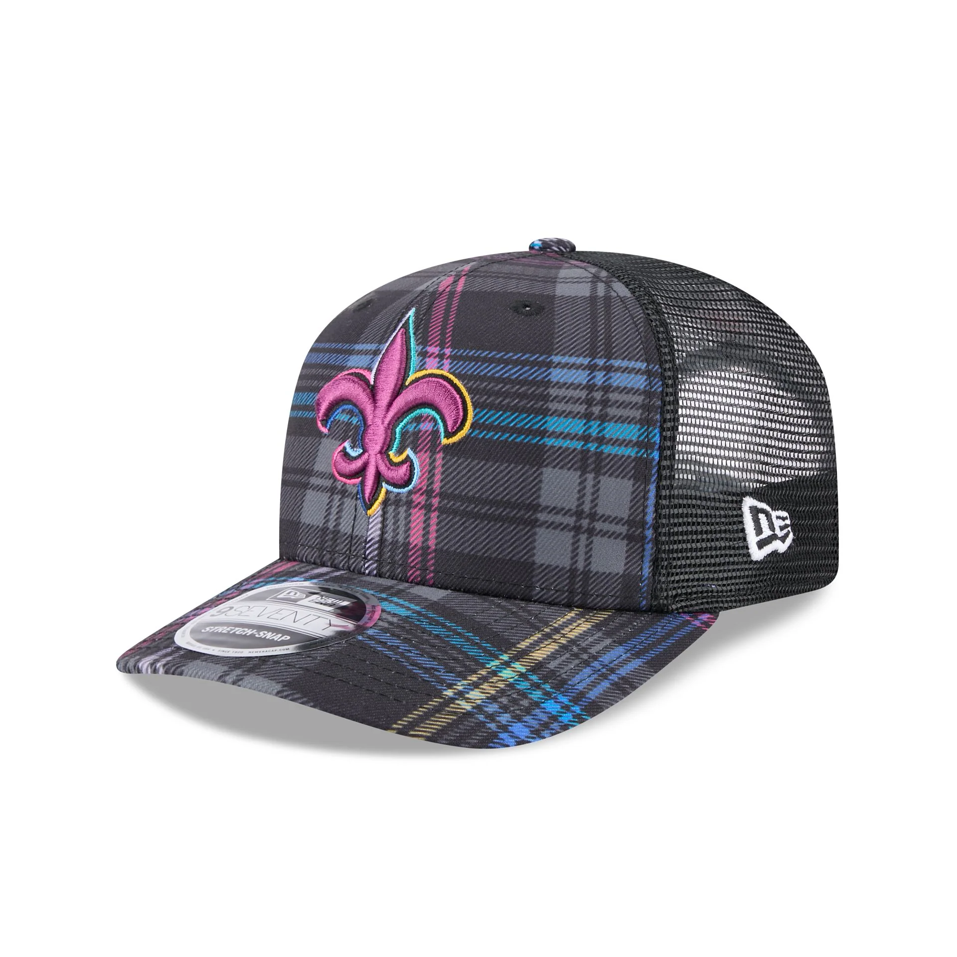 New Orleans Saints 2024 Crucial Catch 9SEVENTY Trucker Hat