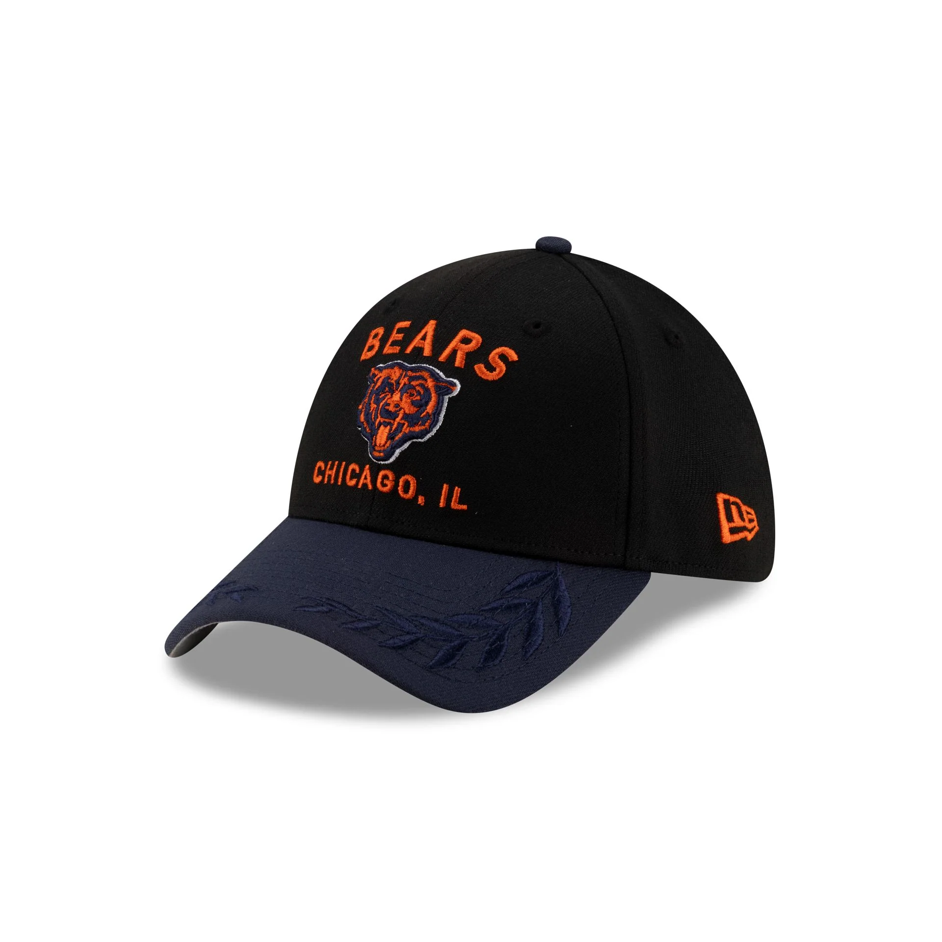 Chicago Bears 2025 Draft 39THIRTY Stretch Fit Hat