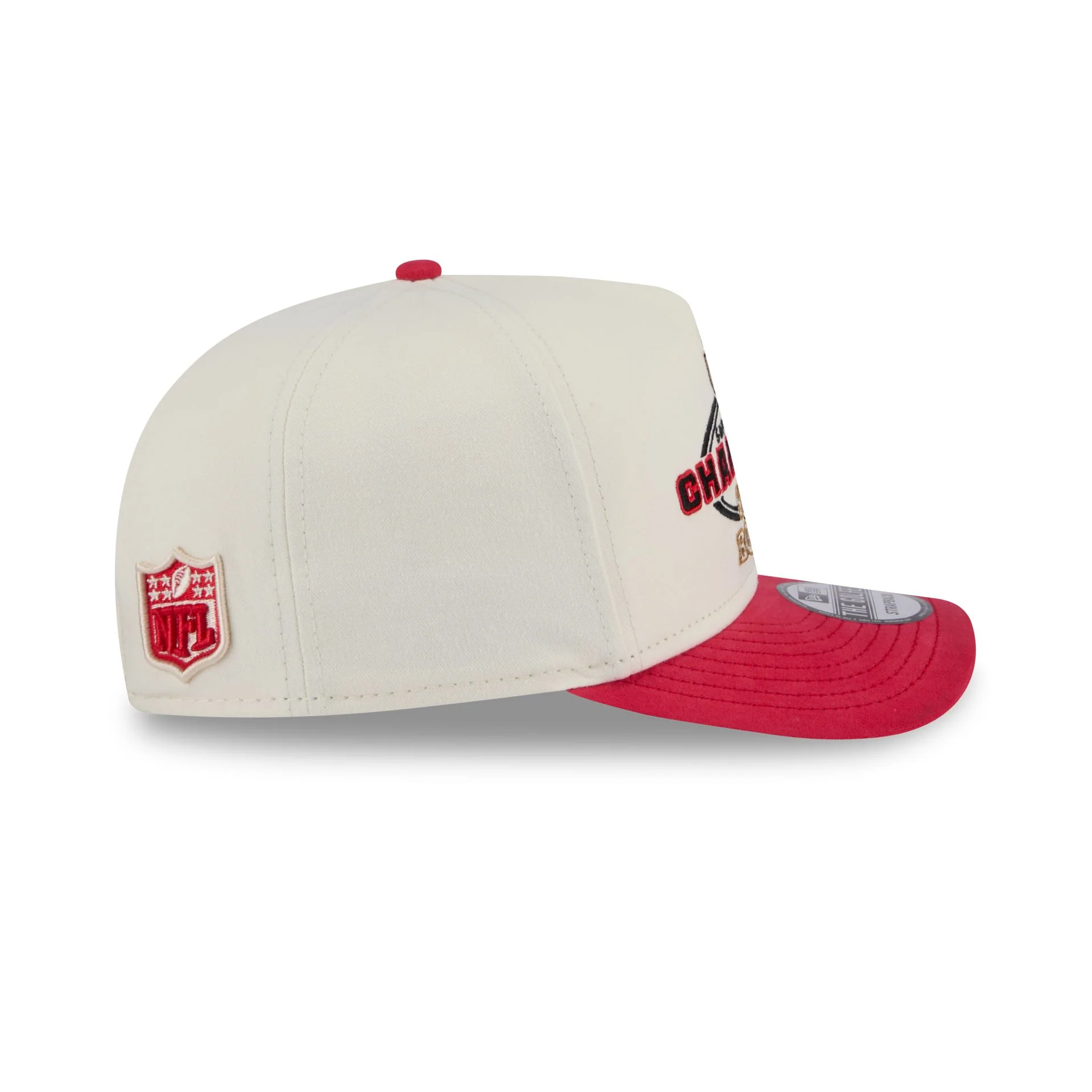 Kansas City Chiefs Chrome White Champions Golfer Hat