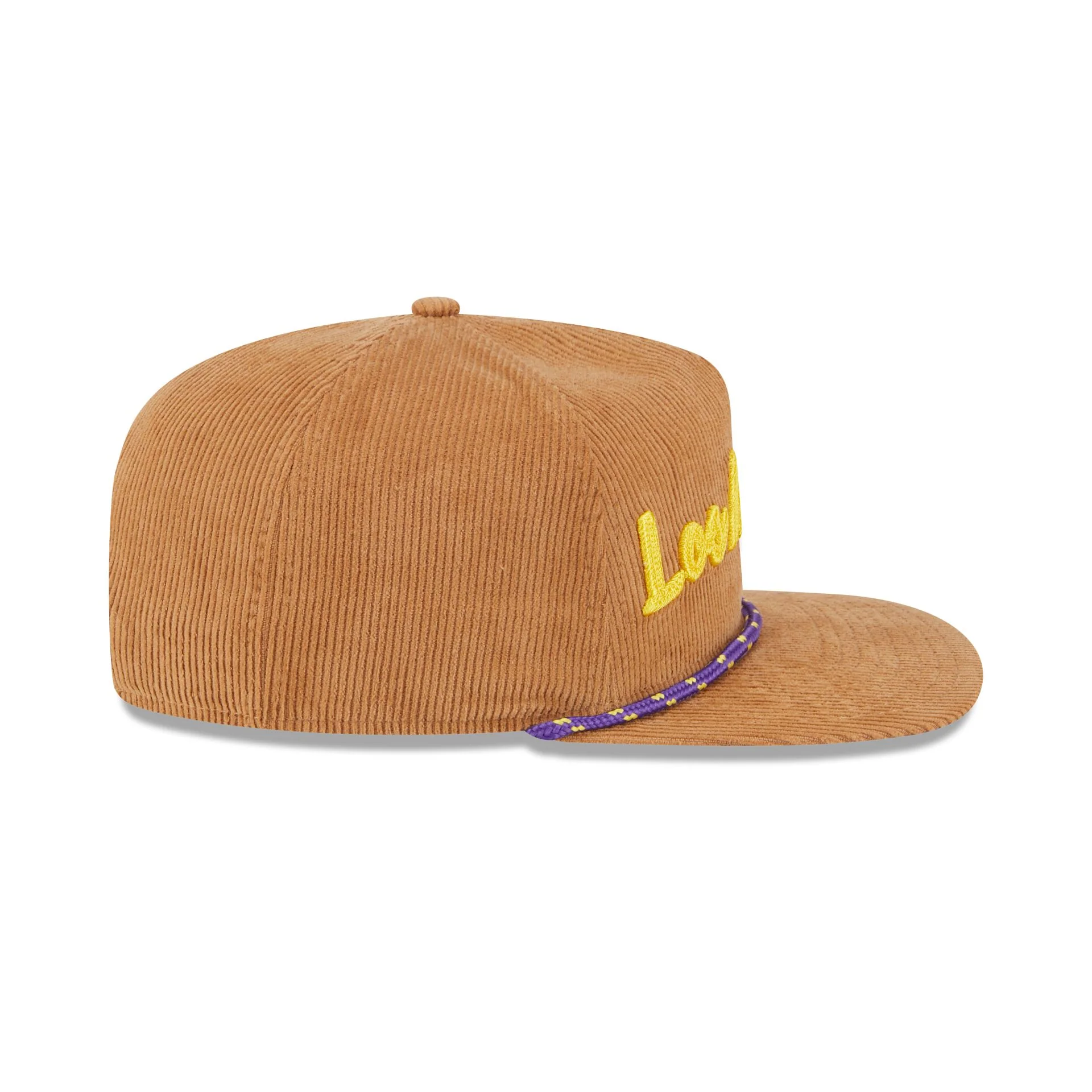 Los Angeles Lakers 2025 All-Star Game Fan Pack Corduroy Golfer Hat