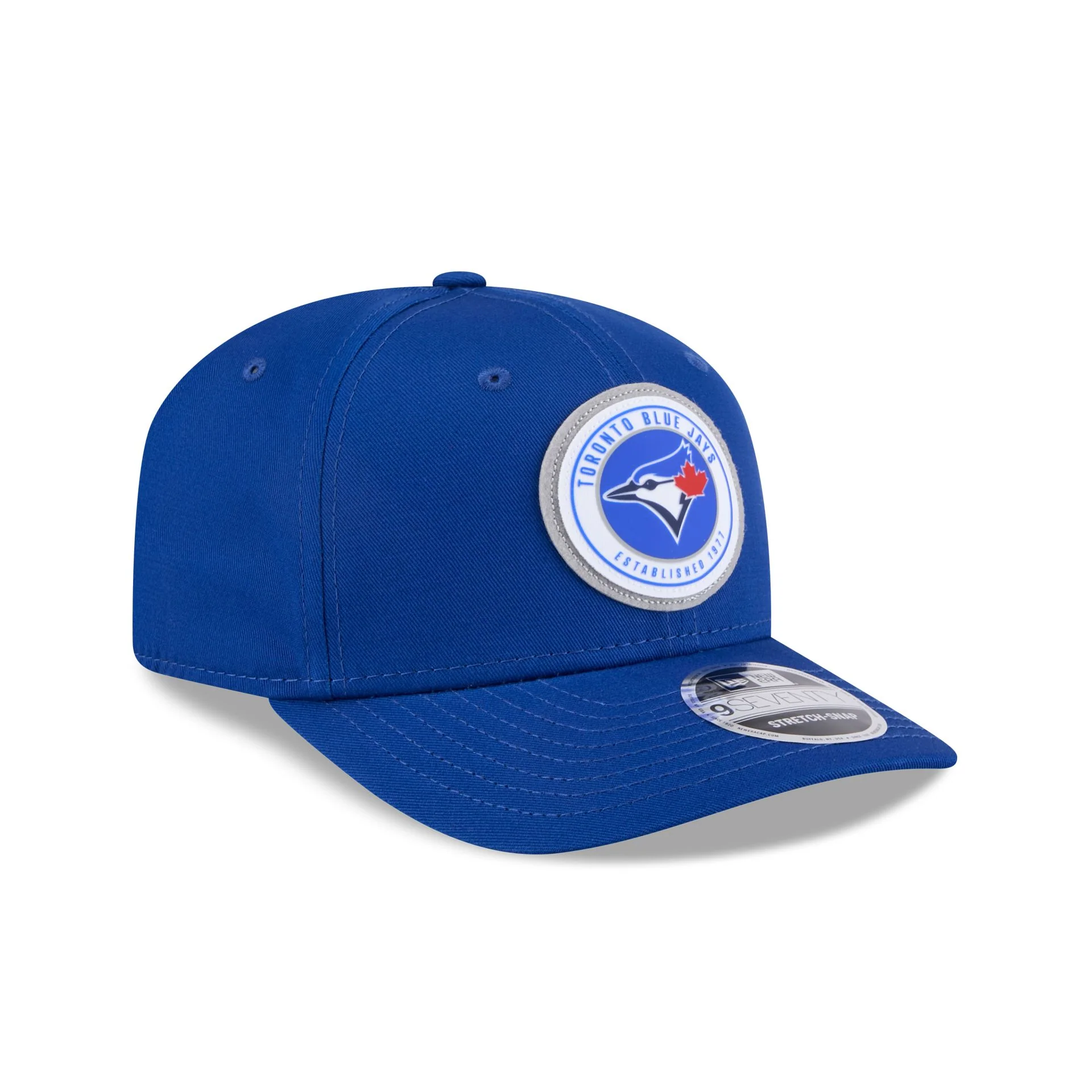 Toronto Blue Jays Circle Patch 9SEVENTY Stretch-Snap Hat