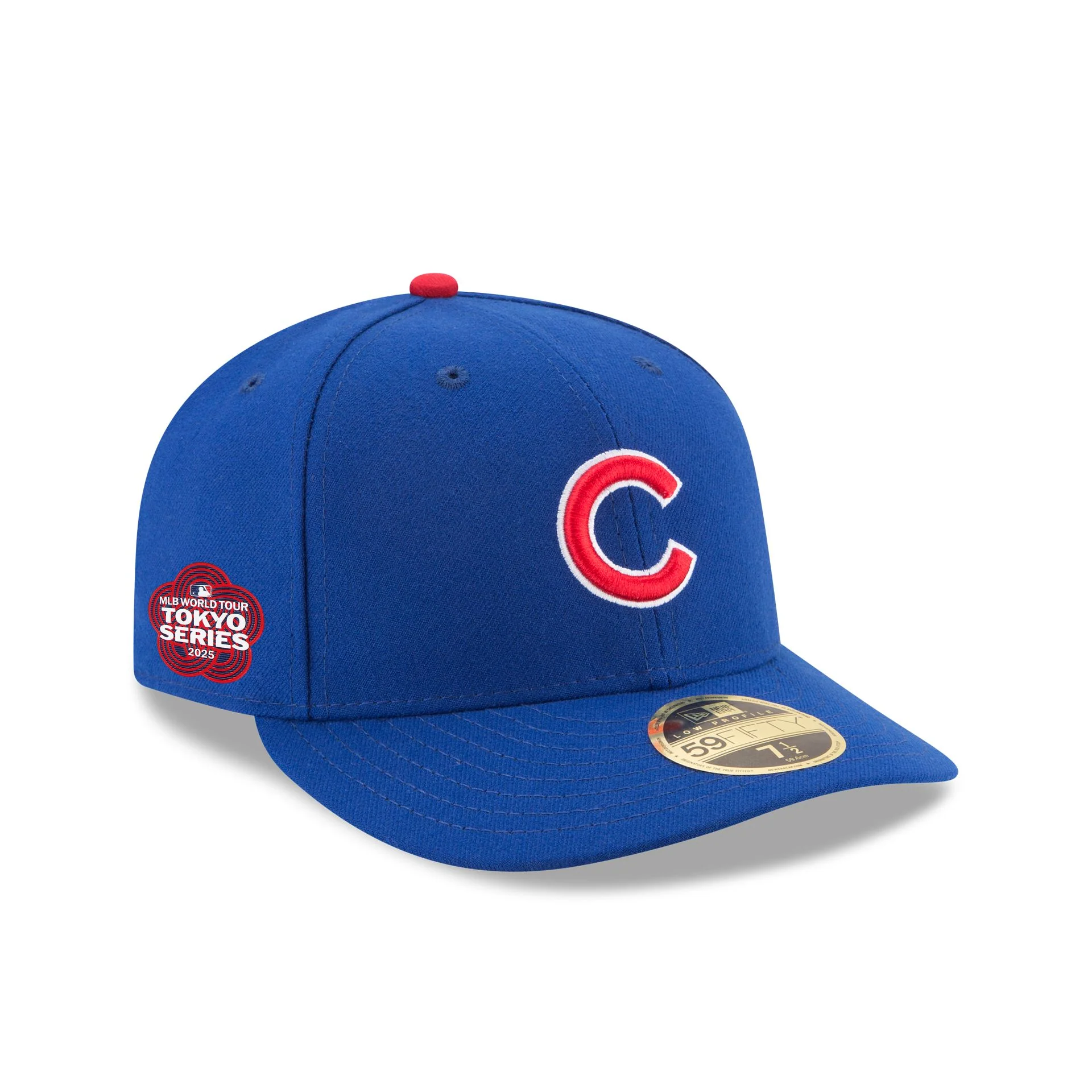 Chicago Cubs 2025 Tokyo Series Side Patch Low Profile 59FIFTY Fitted Hat