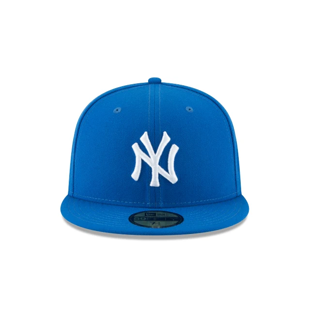 New York Yankees Blue Basic 59FIFTY Fitted Hat