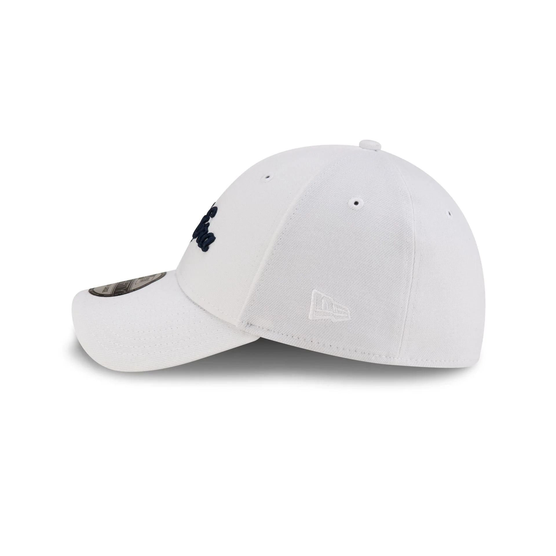 New Era Golf Script White 39THIRTY Stretch Fit Hat