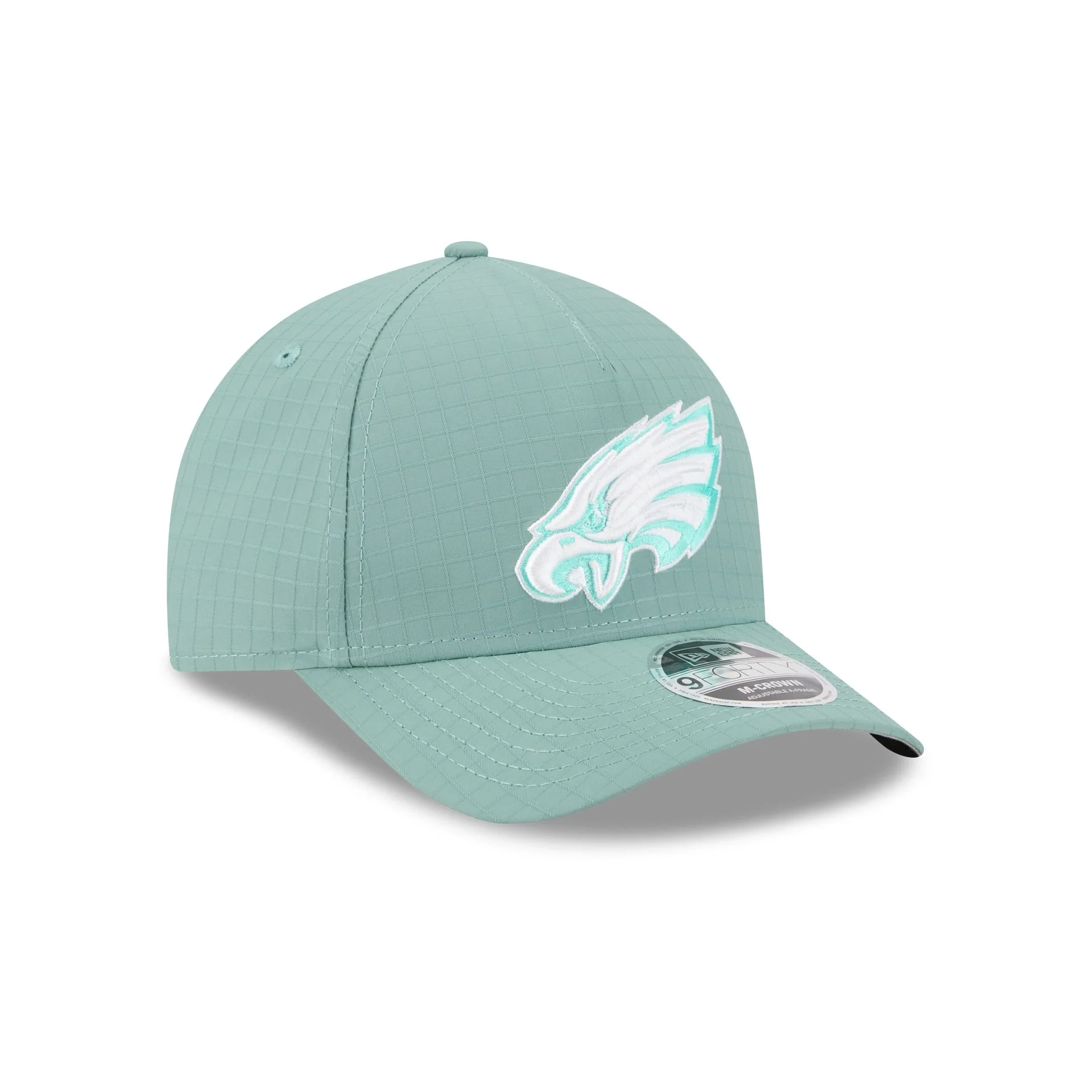 Philadelphia Eagles Green Ripstop 9FORTY M-Crown A-Frame Snapback Hat