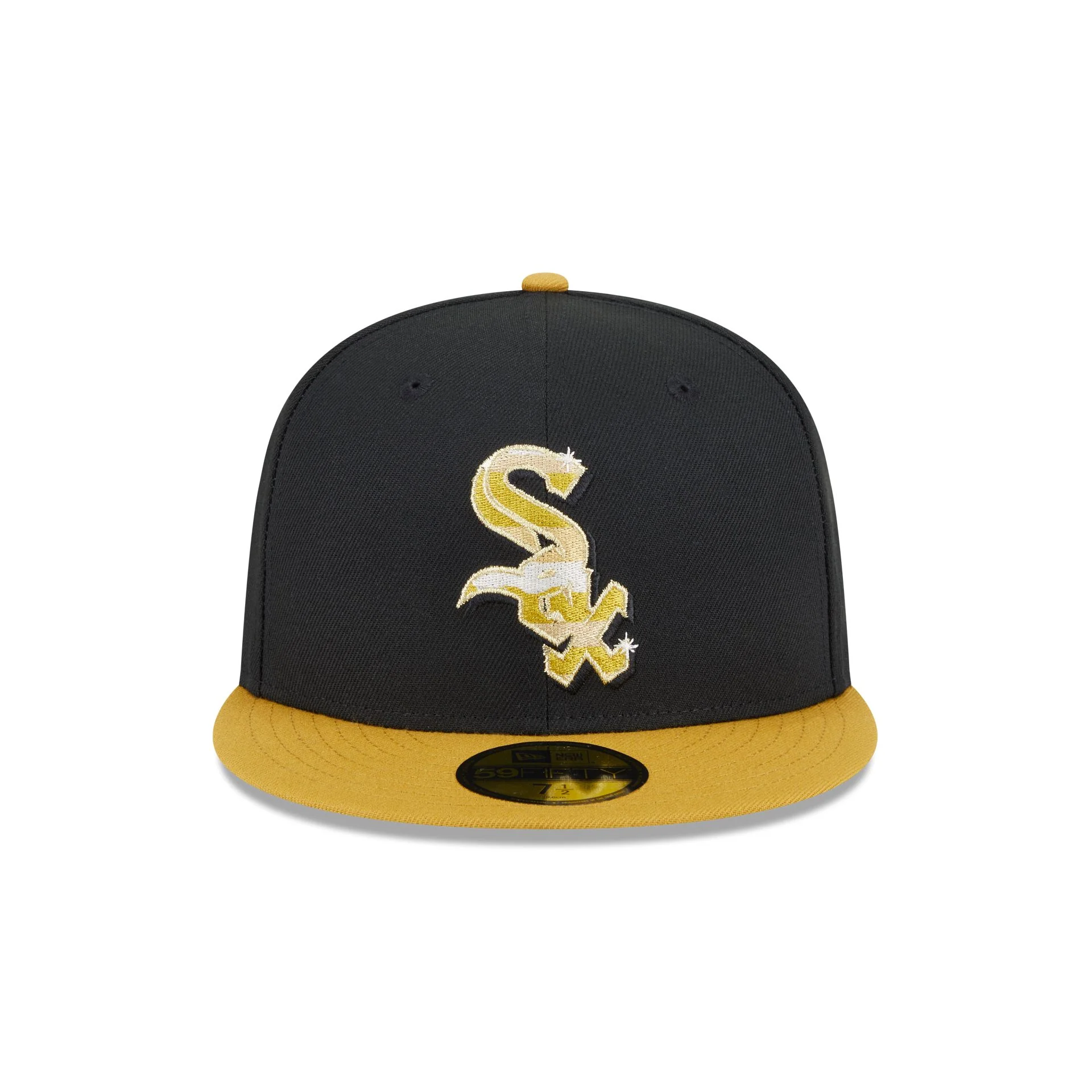 Chicago White Sox Metallic Gold Logo 59FIFTY Fitted Hat