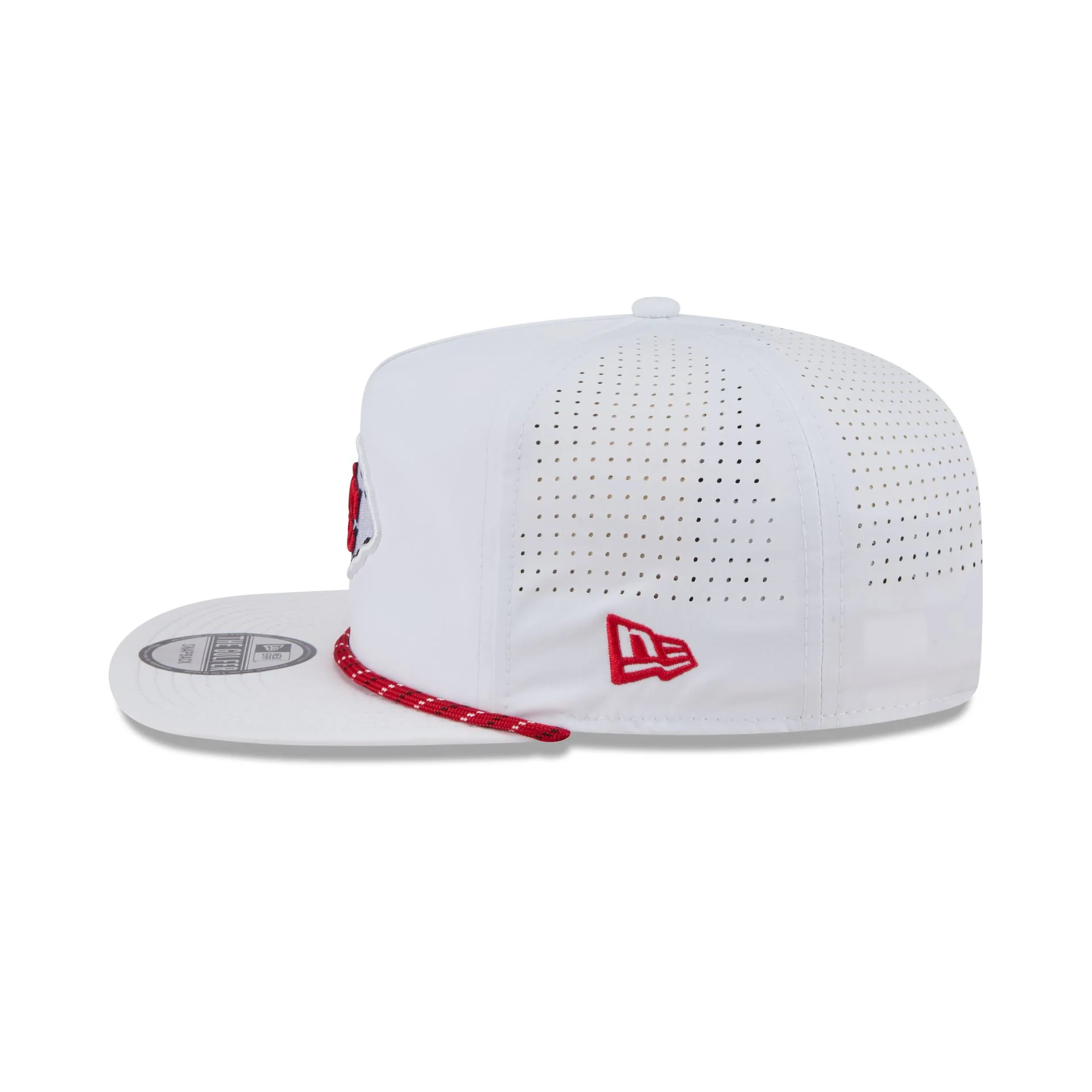 Kansas City Chiefs Optic White Performance Rope Golfer Hat