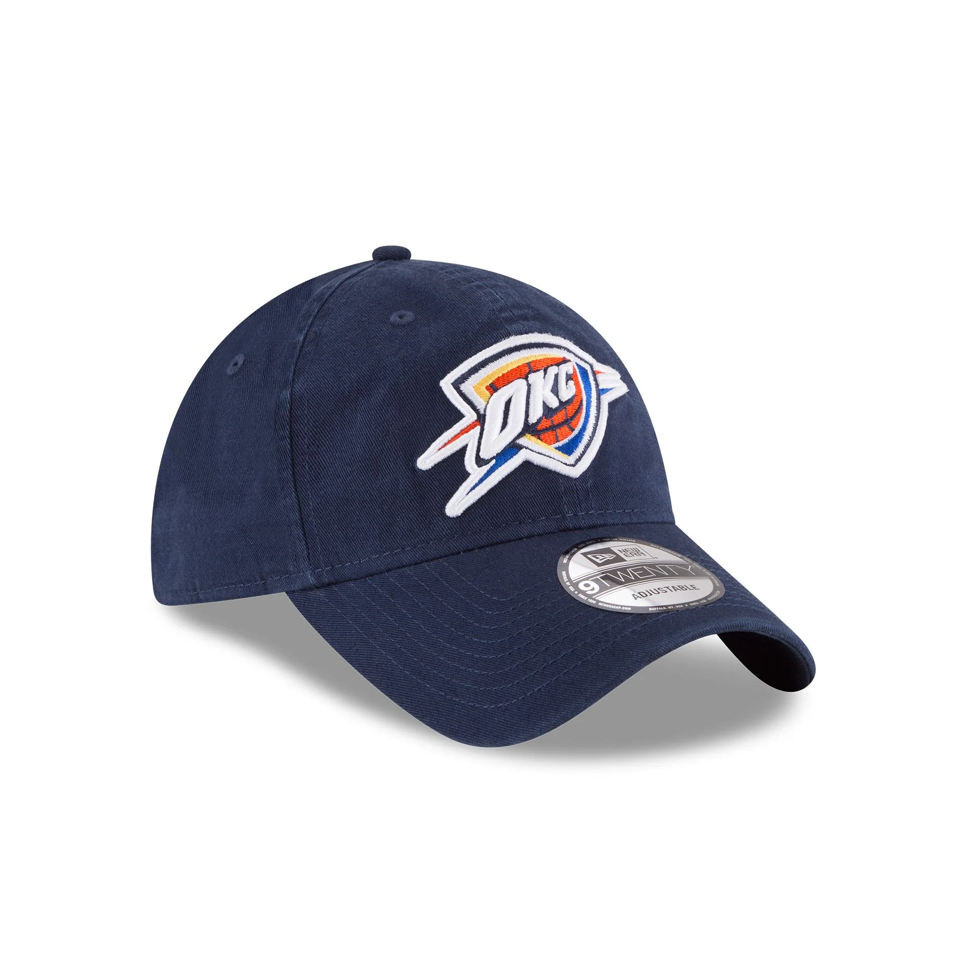 Oklahoma City Thunder Core Classic Blue 9TWENTY Adjustable Hat