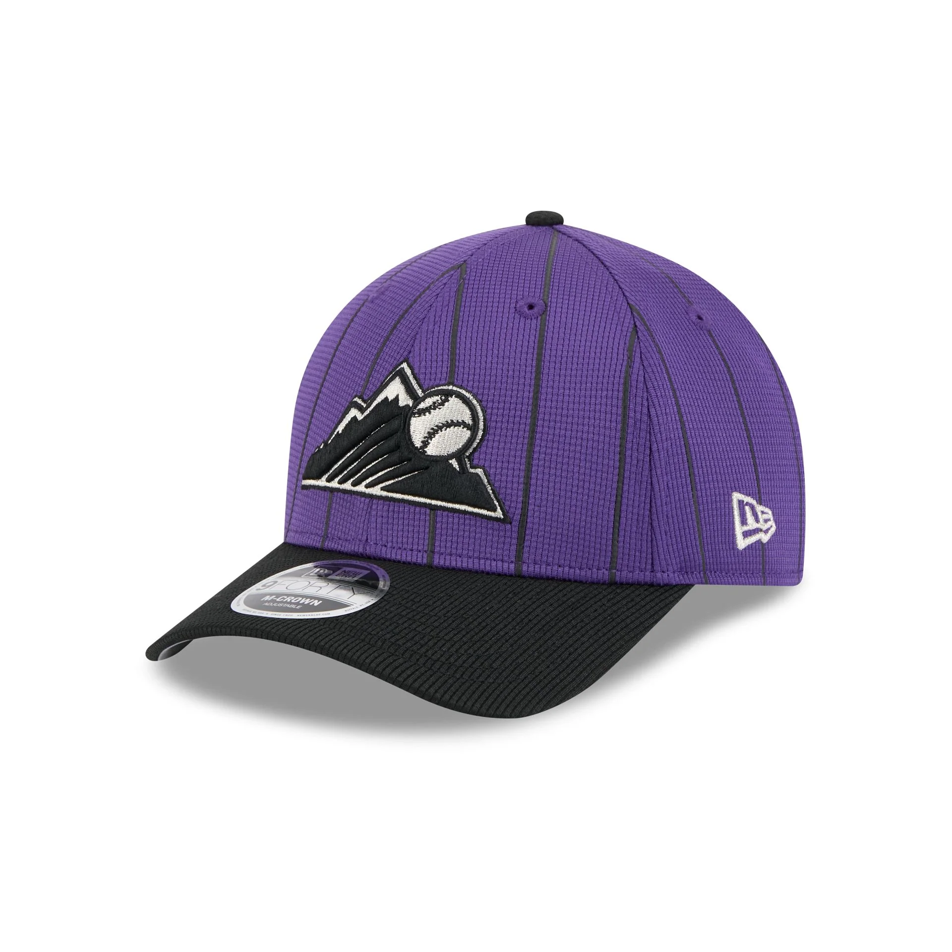 Colorado Rockies 2025 Batting Practice 9FORTY M-Crown Snapback Hat