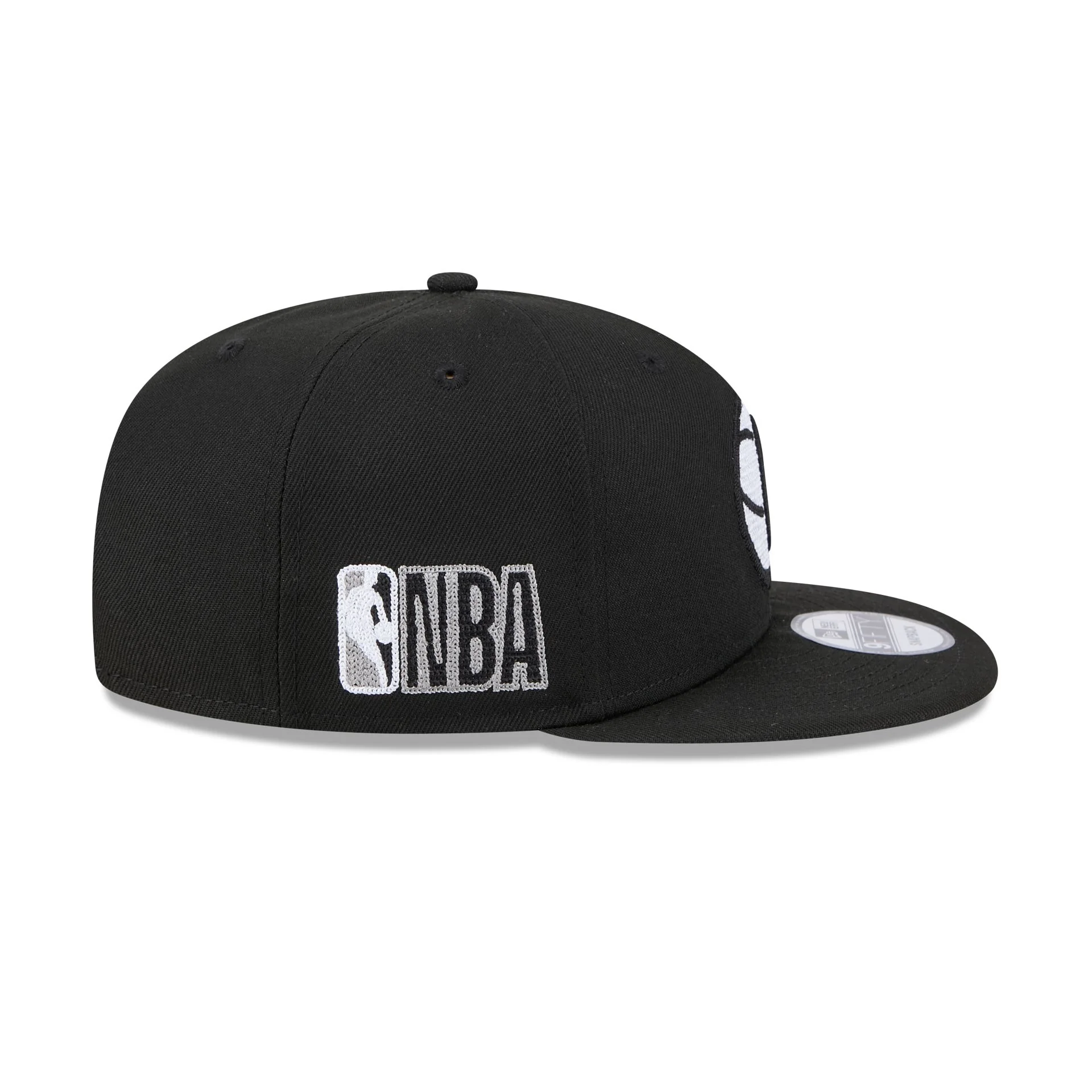 Alpha Industries x Brooklyn Nets Black 9FIFTY Snapback Hat